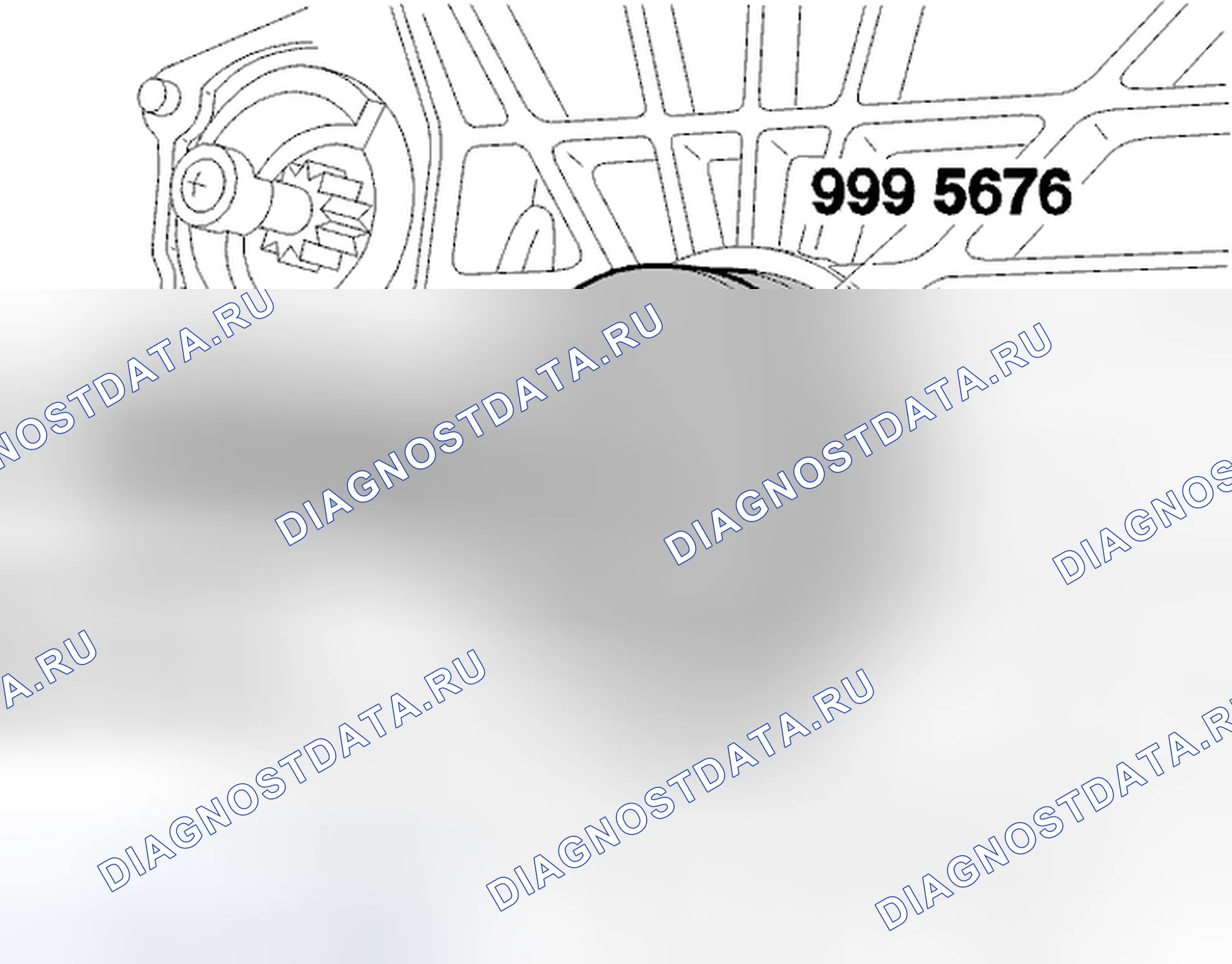 Рис. 69: Замена стопорного кольца. Volvo S40 I рестайлинг