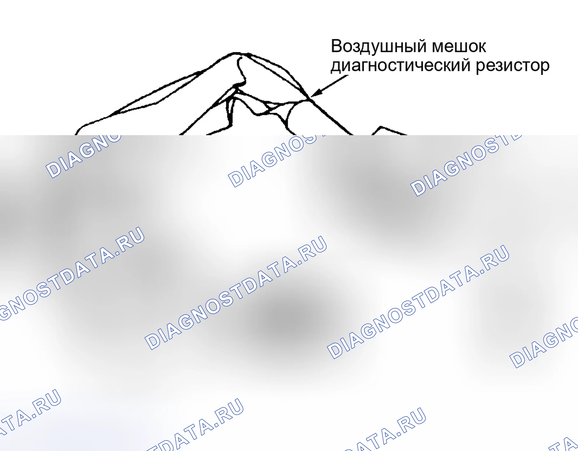 Рис. 9: РЕЗИСТОР ВОЗДУШНОГО МЕШКА. Subaru Impreza GC/GF