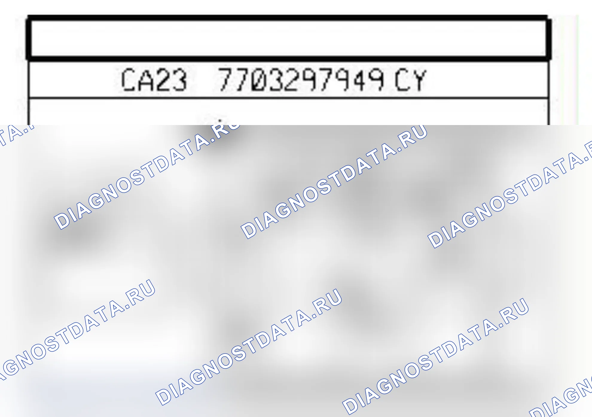 Распиновка разъёма 1003 — Перекл. перехода на питан. сж. газ. или бензином. Renault Kangoo II