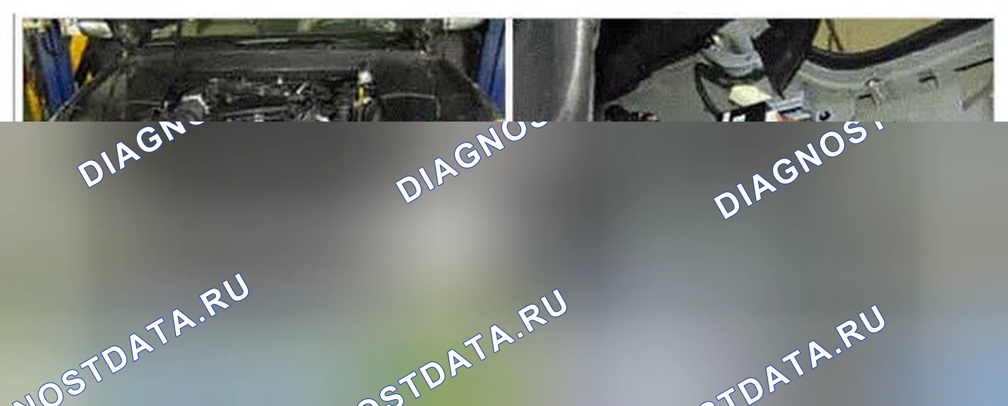 Рис. 85: Расположение компонентов. Hyundai Genesis I рестайлинг