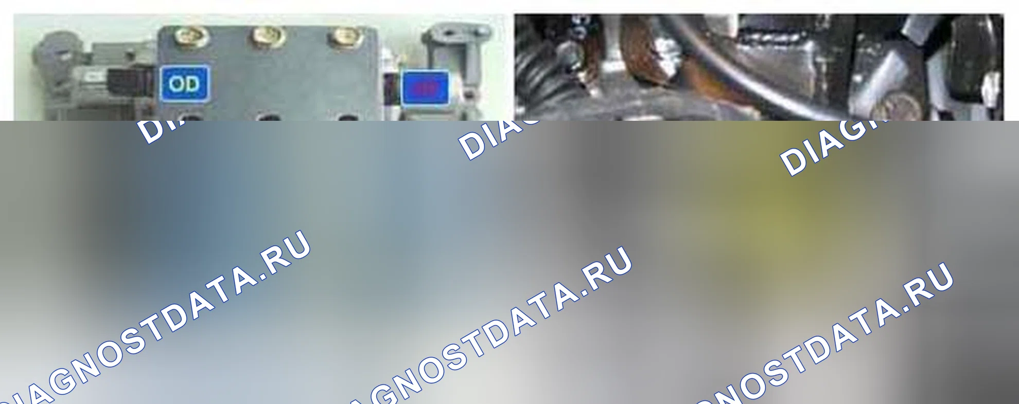 Рис. 366: Расположение компонентов. Kia Magentis II рестайлинг