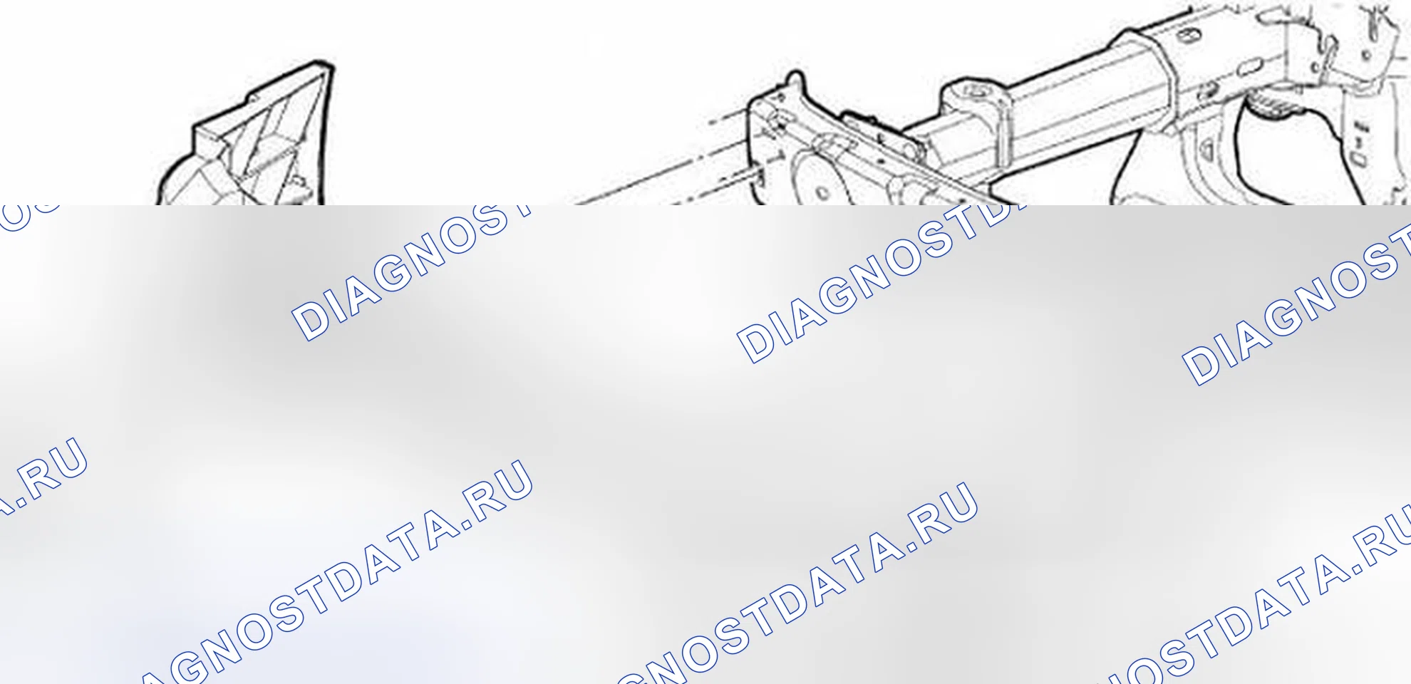 Рис. 5: ДЕМОНТАЖ. Dodge Dakota III рестайлинг