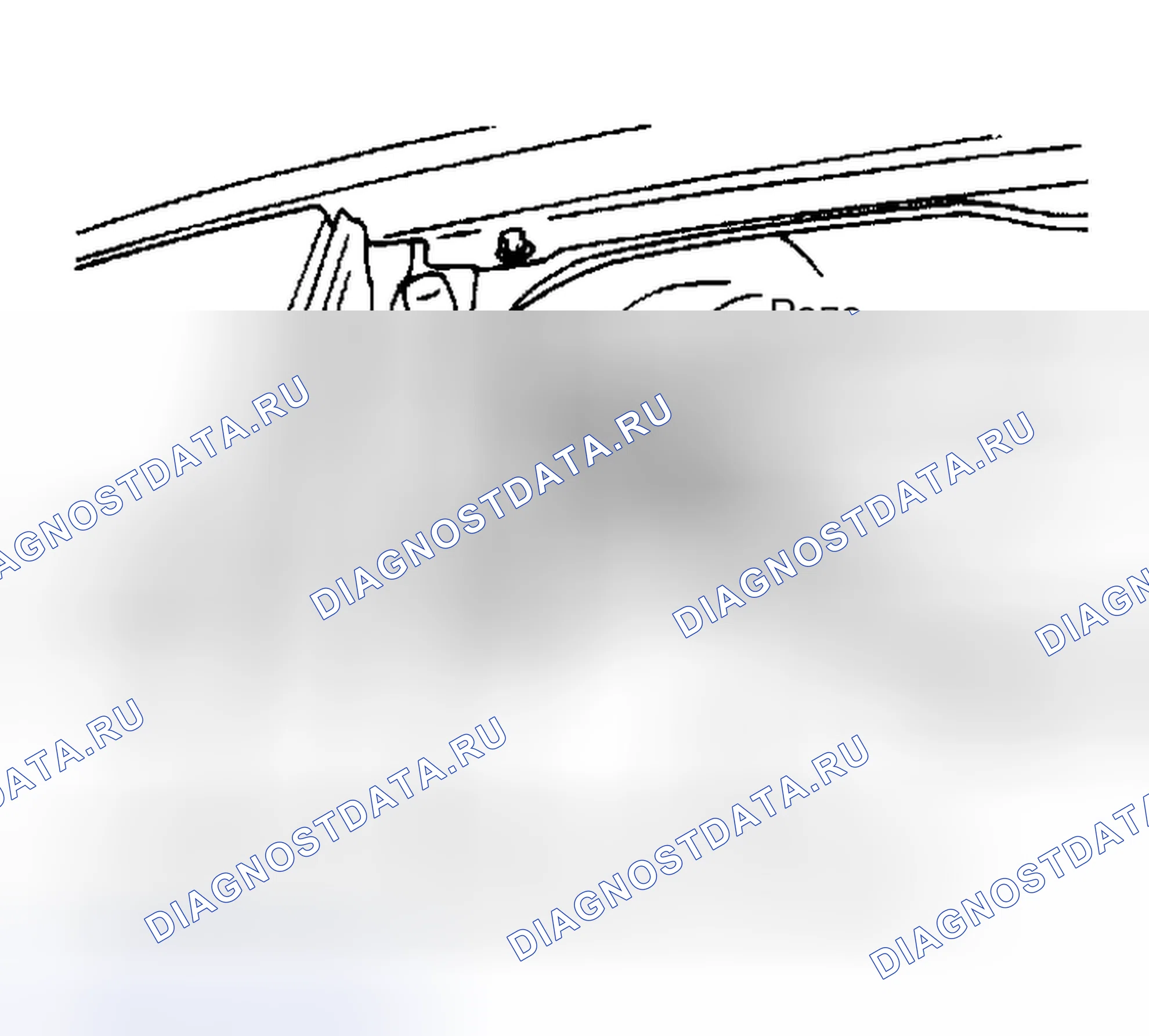 Рис. 12: Расположение компонентов (12 из 15). Mitsubishi Starion I