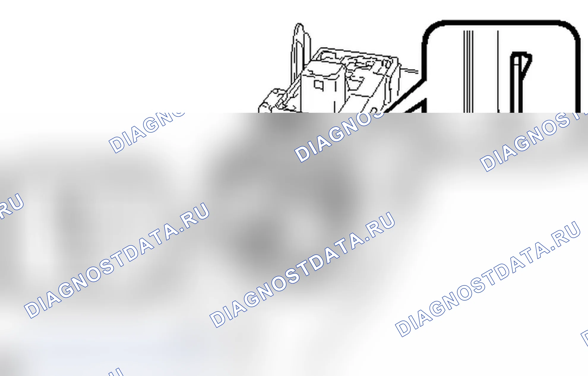 Рис. 354: ДЕМОНТАЖ. Toyota Prius PHV pre-III