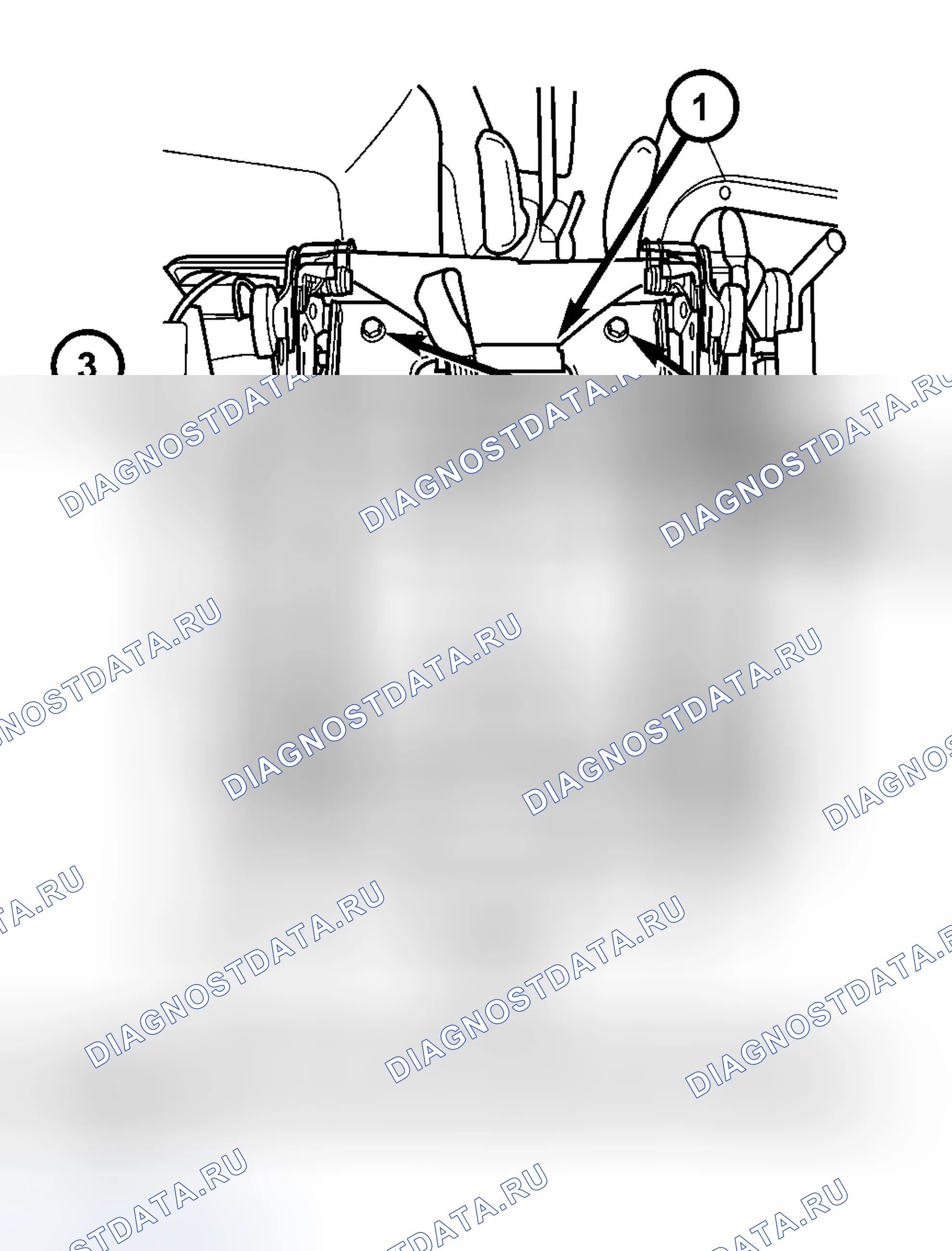 Рис. 61: ДЕМОНТАЖ. Dodge Grand Caravan IV