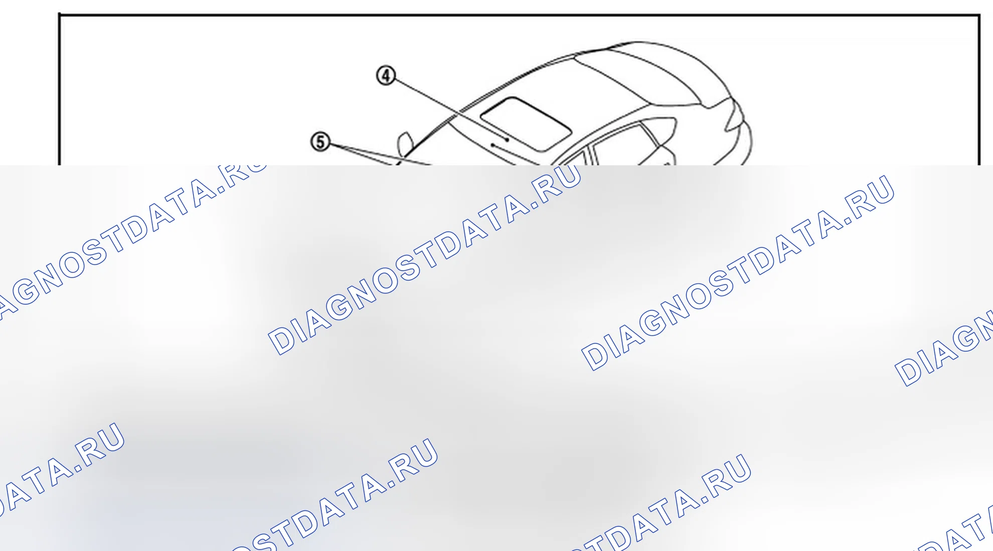 Рис. 135: Расположение компонентов. Infiniti M56 IV
