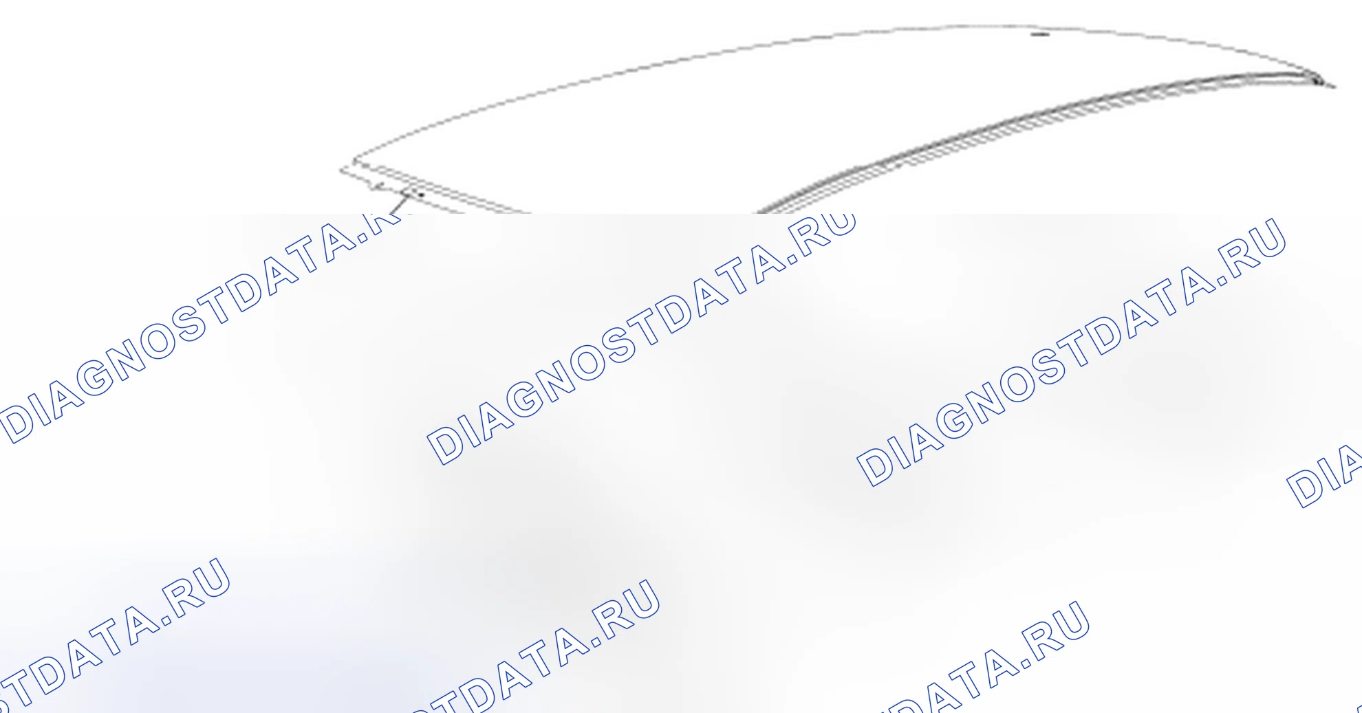 Рис. 27: Сборка крыши. Hyundai Lafesta I