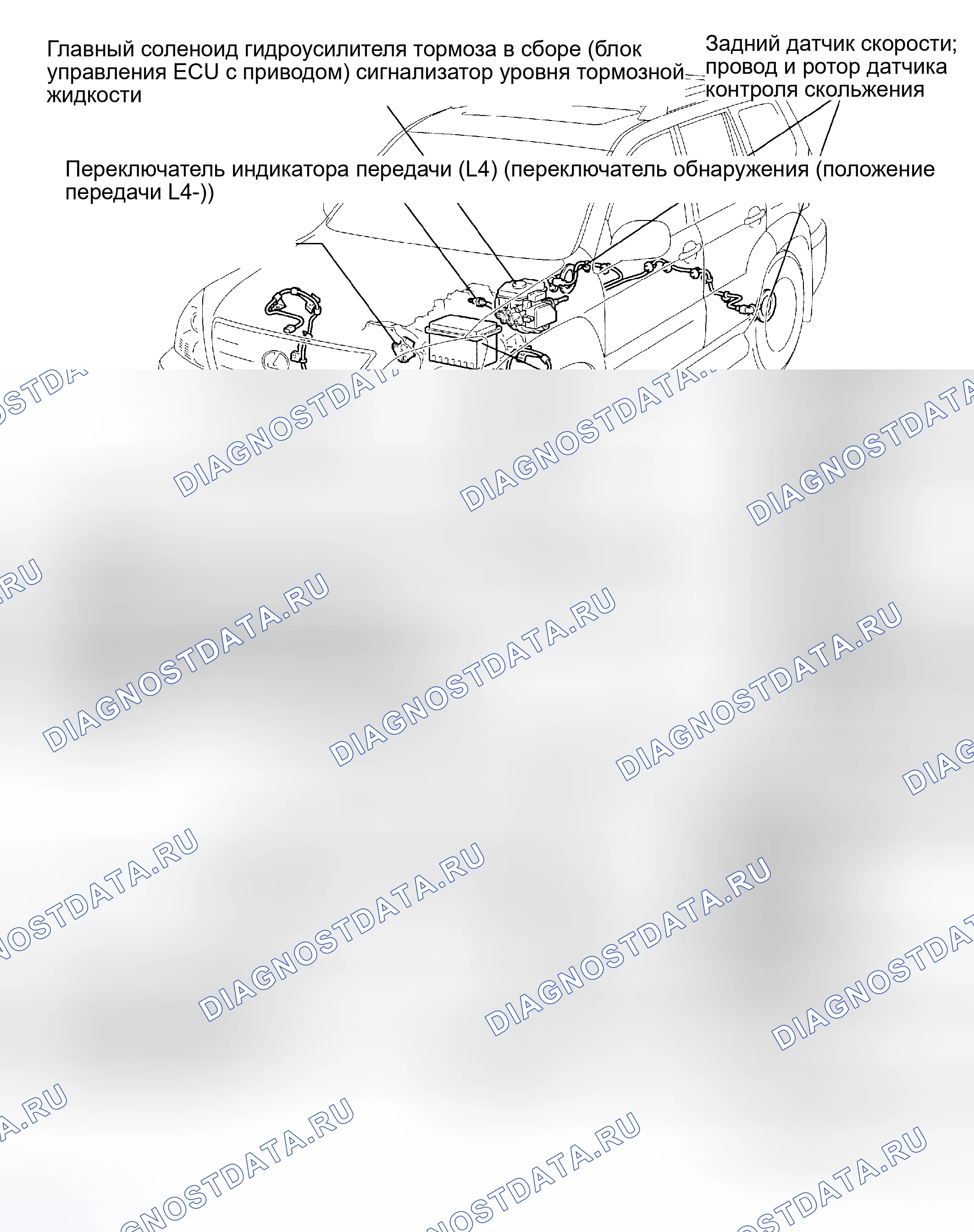 Рис. 198: РАСПОЛОЖЕНИЕ. Honda Accord VI