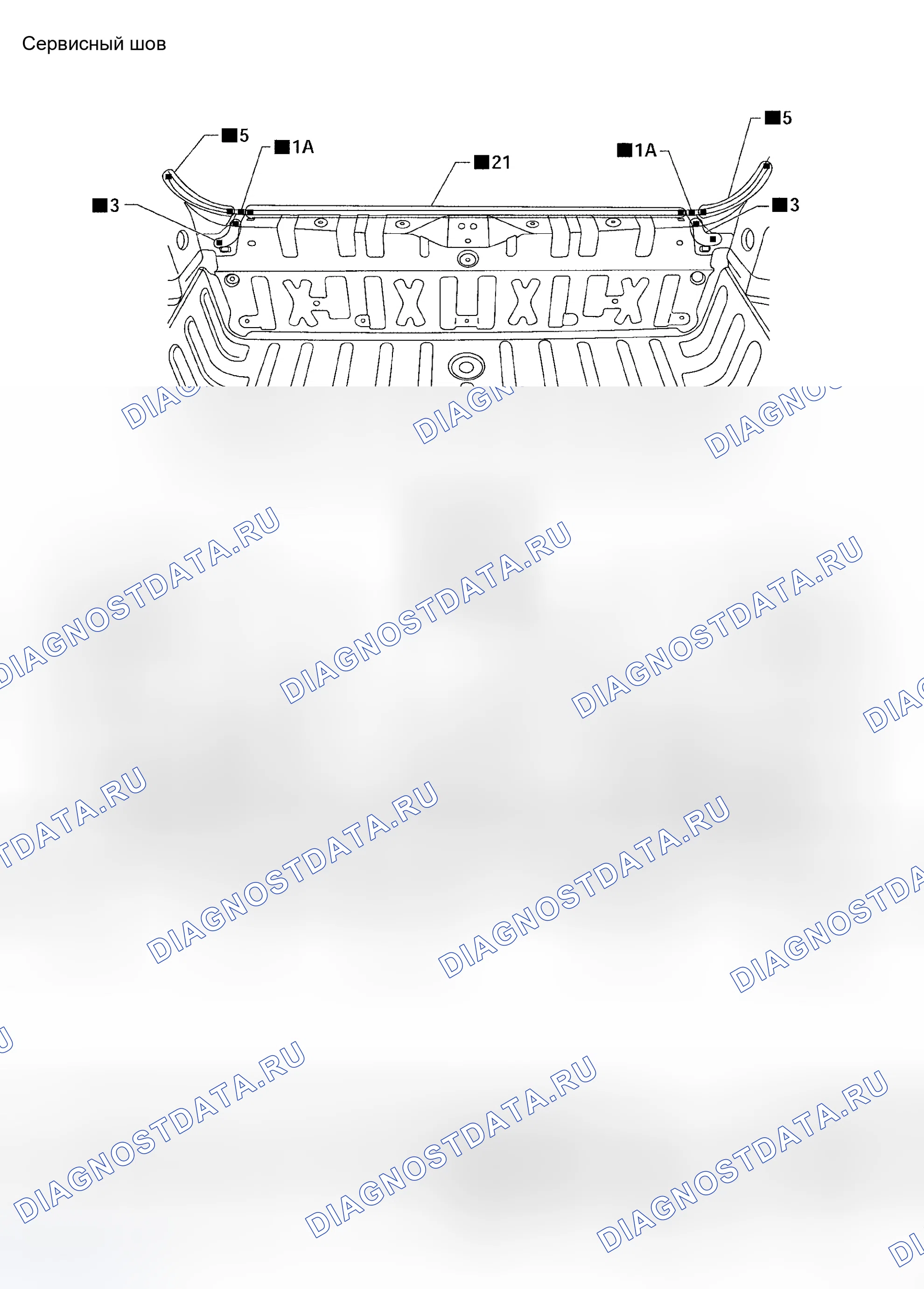 Рис. 26: ЗАДНЯЯ ПАНЕЛЬ. Honda S660 I