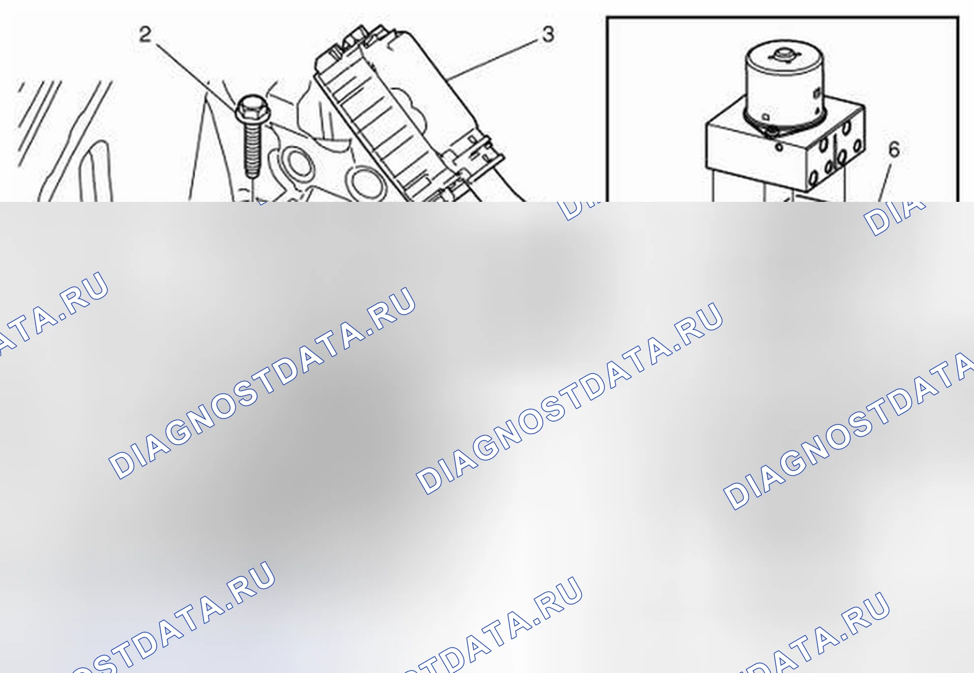 Рис. 5: Замена электронного модуля управления тормозами. Kia Picanto III рестайлинг