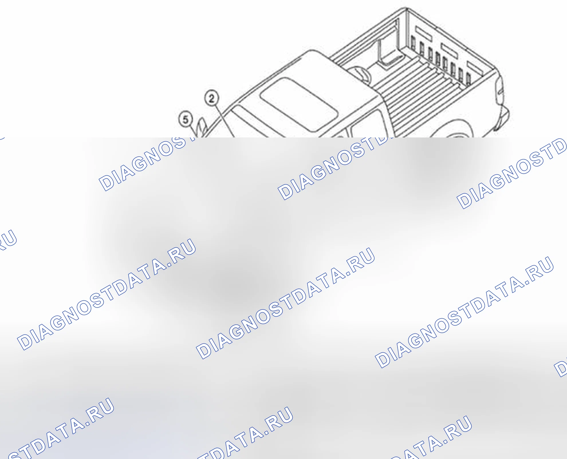 Рис. 7: Идентификационная информация: идентификационный номер. Suzuki Equator I