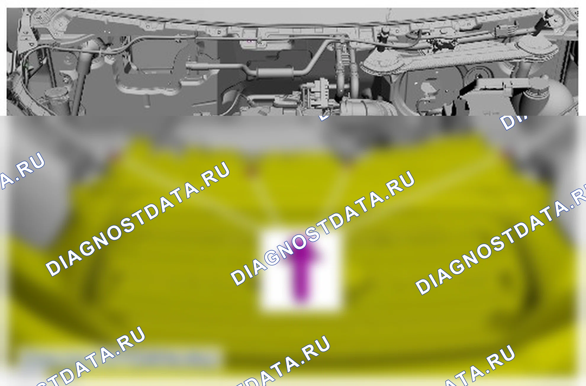 Как снять и установить кожух переднего бампера. Ford Transit VIII