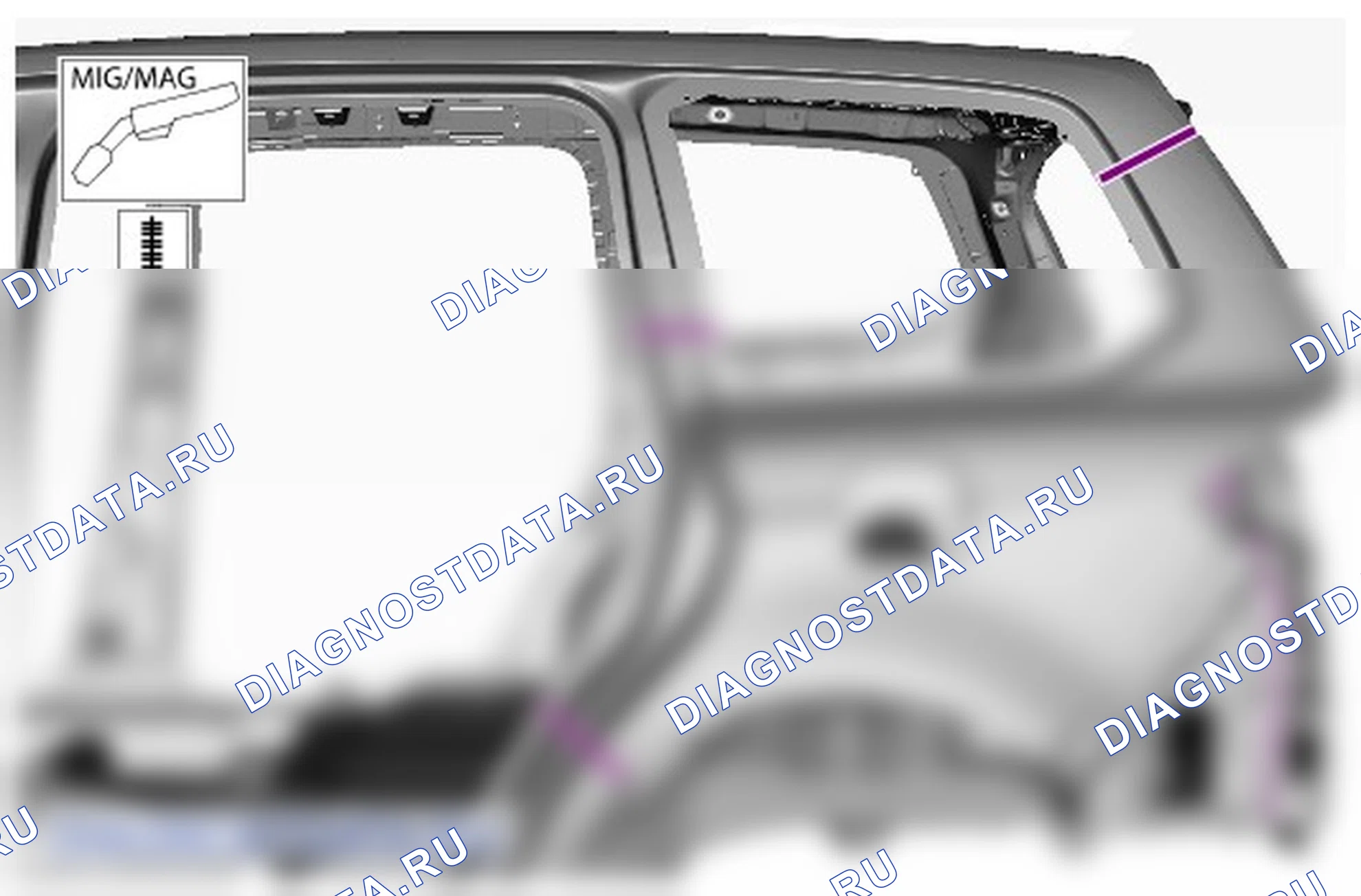 Как снять и установить панель задней боковой части кузова. Ford Galaxy III