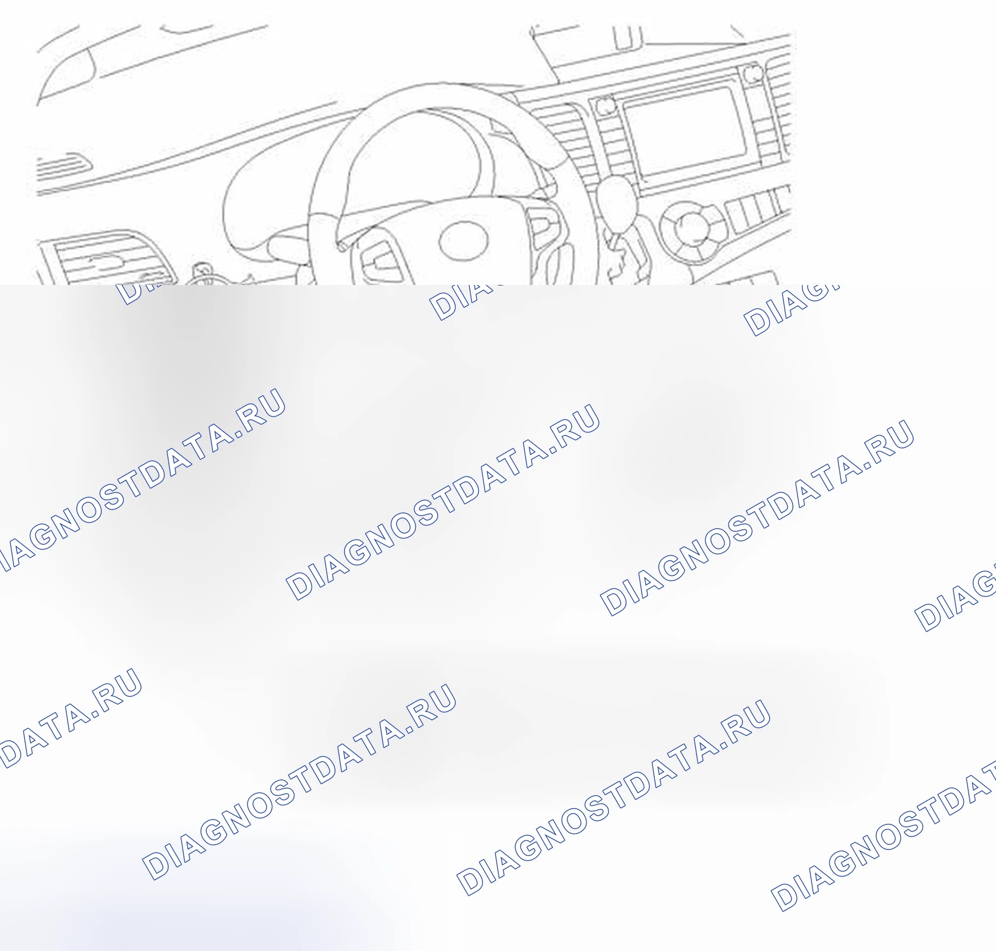 Рис. 110: ИЛЛЮСТРАЦИЯ. Toyota Sienna III