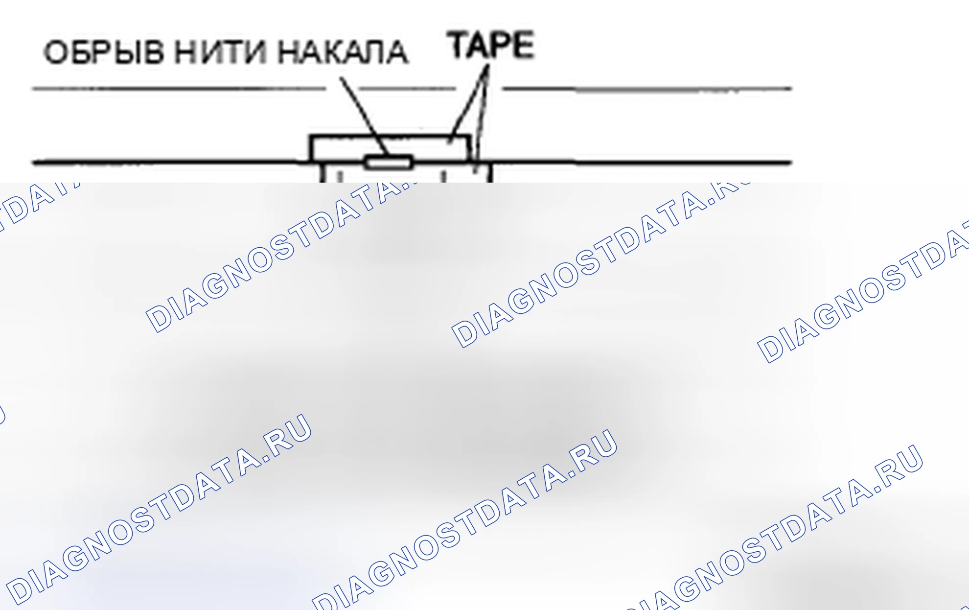 Рис. 55: РЕМОНТ НИТИ НАКАЛА. Mazda 5 I рестайлинг