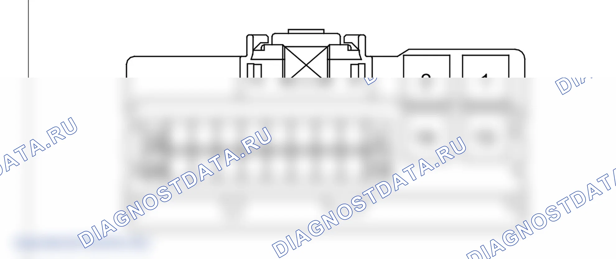 Распиновка разъёма E26-X01 — внешний вид и назначение контактов. Tank 300 II