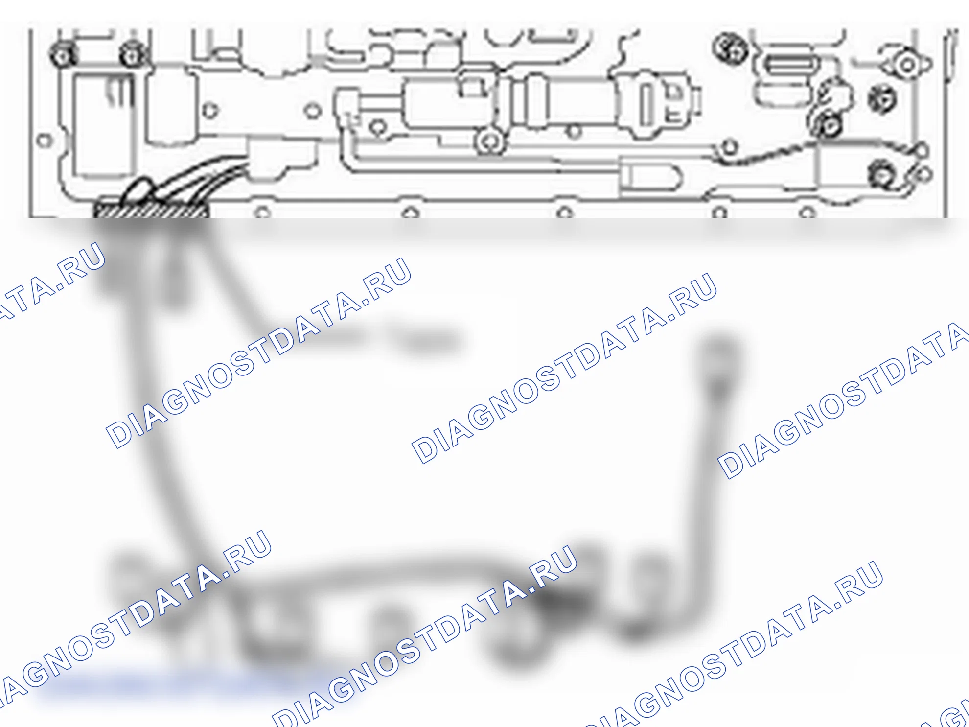 Снятие электромагнитного клапана. Hyundai Genesis BH
