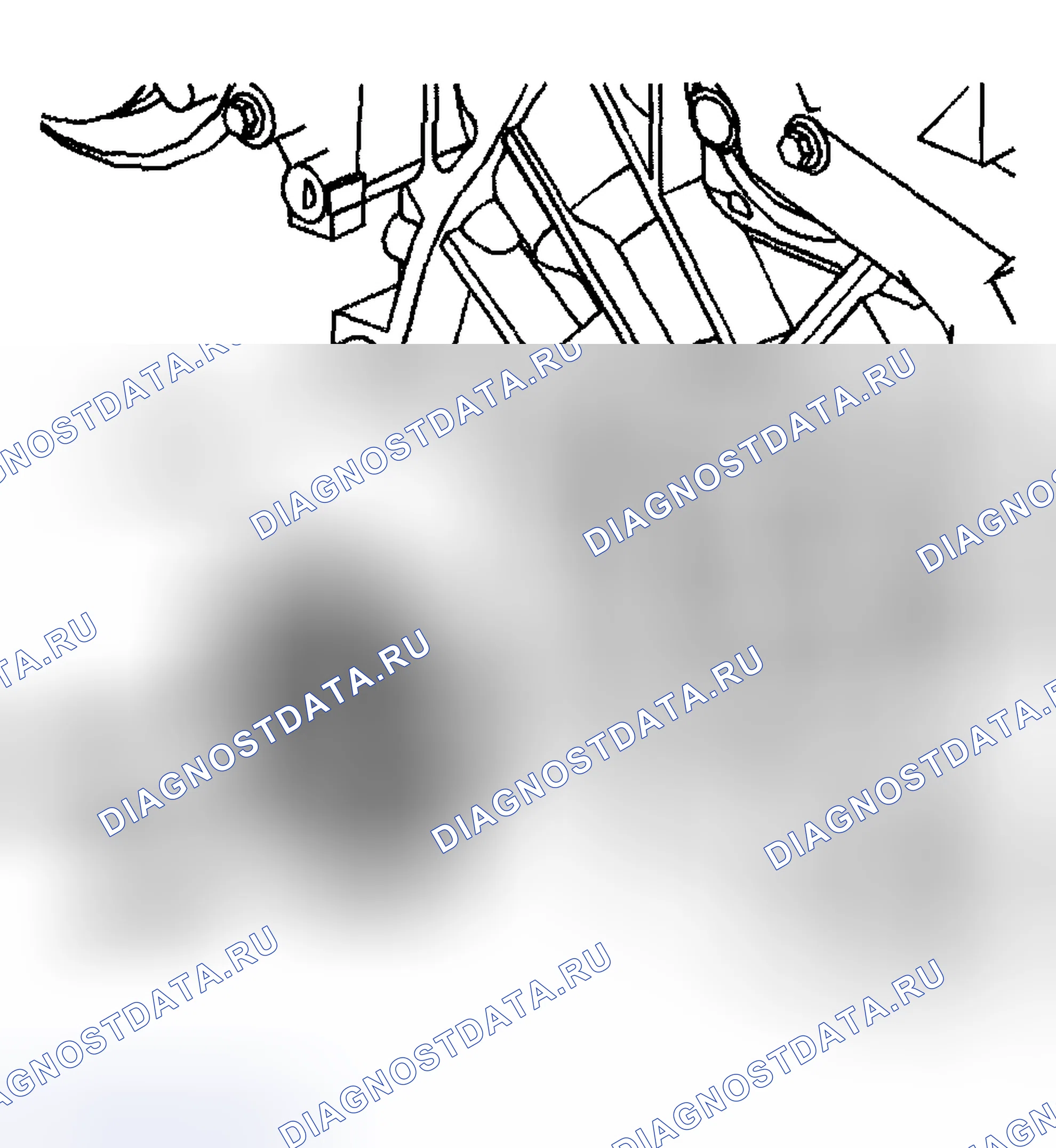 Рис. 346: Порядок демонтажа. Hyundai Terracan I