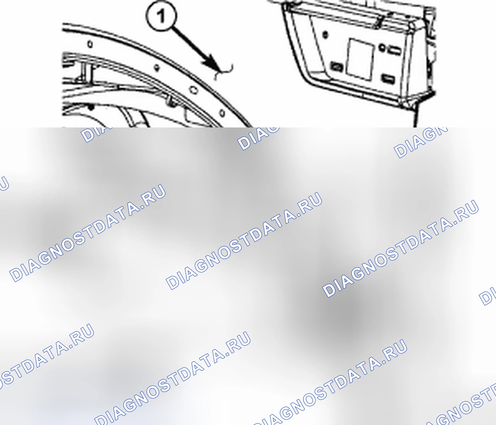 Рис. 26: ЛАМПА ПОВТОРИТЕЛЯ. Dodge Nitro I