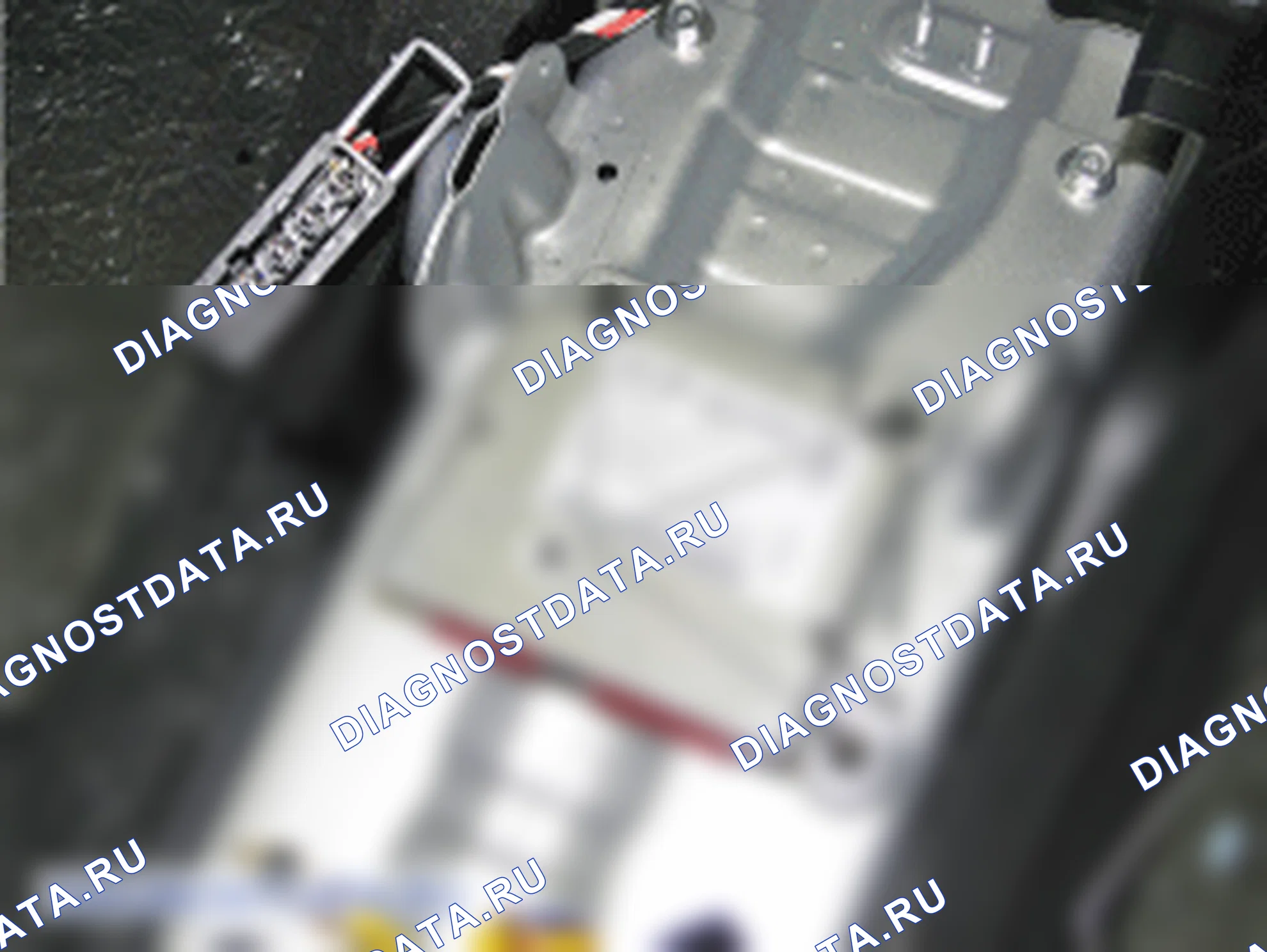 Установка блока управления подушками безопасности (SRSCM). Hyundai Santafe Sport DMA