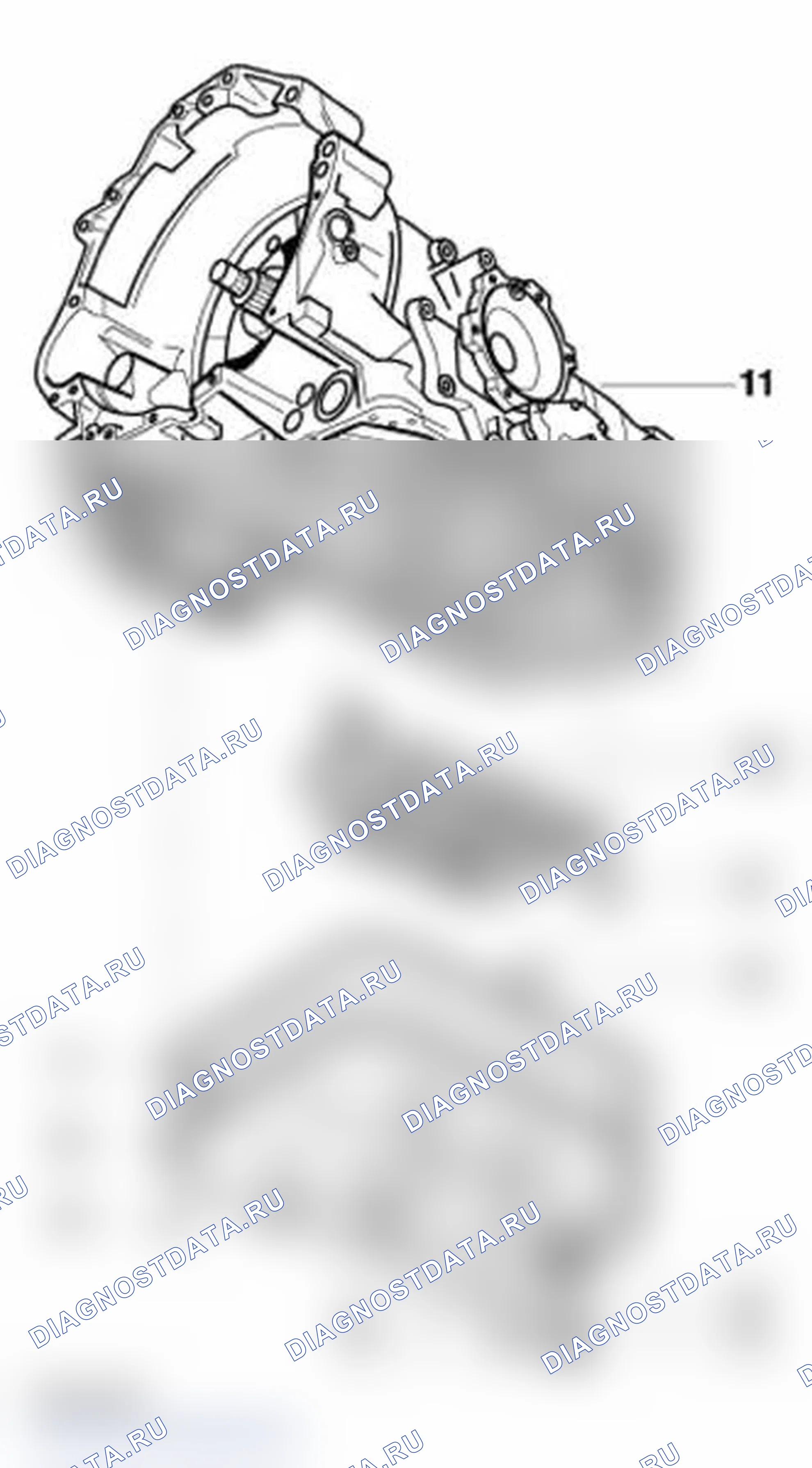 Рис. 6: Обзор процедур технического обслуживания. Porsche Boxster S 986