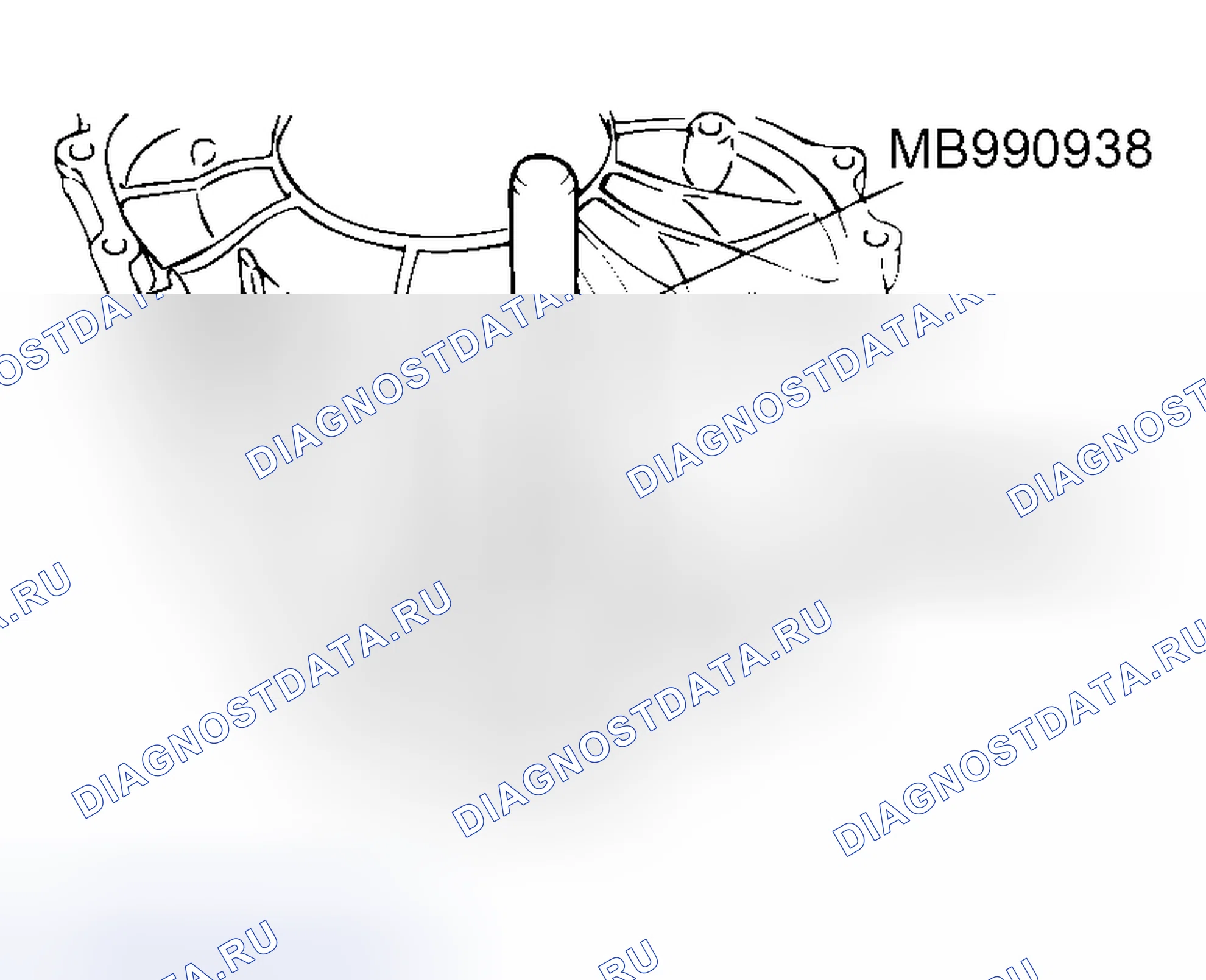 Рис. 990. Mitsubishi Lancer IX рестайлинг