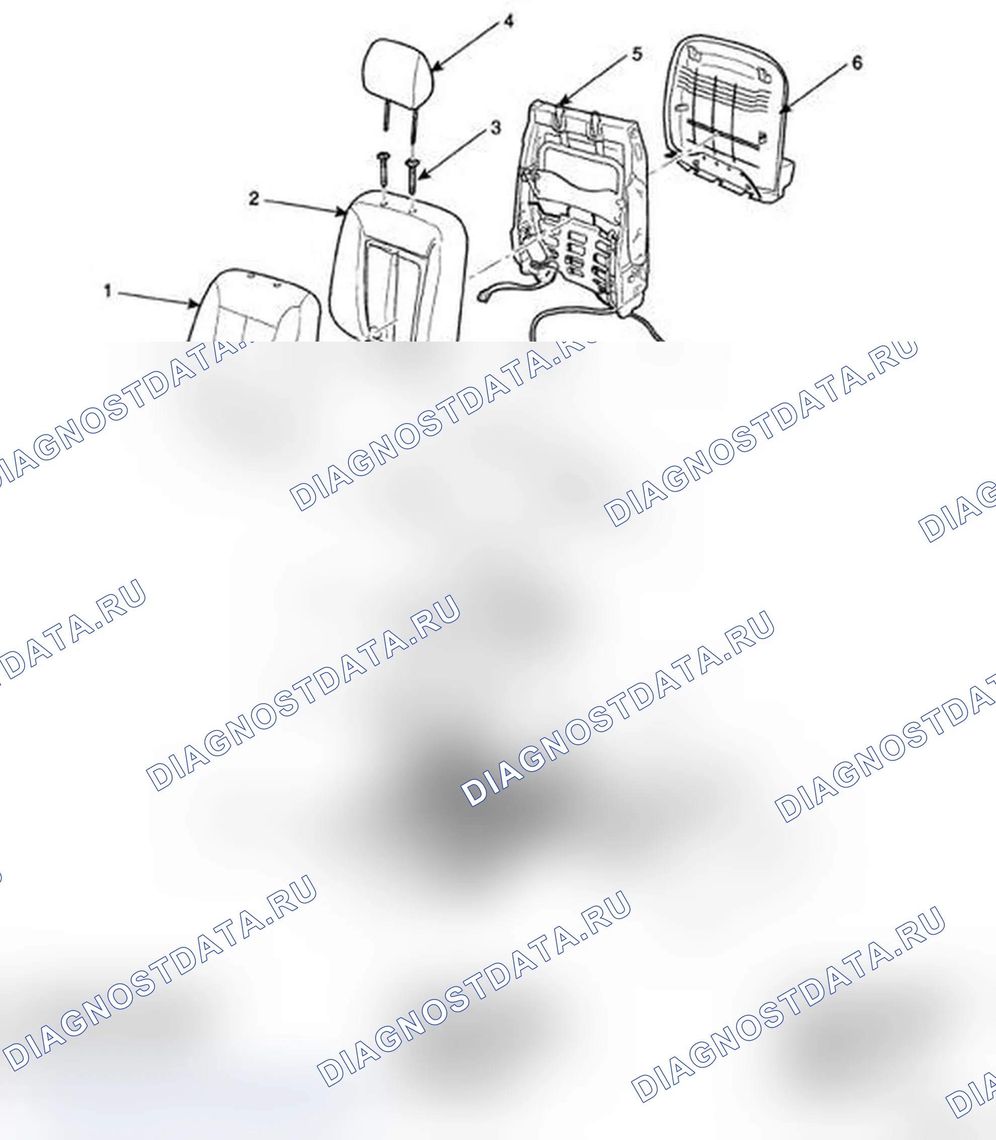 Рис. 1: КОМПОНЕНТЫ. Hyundai Santa Fe II