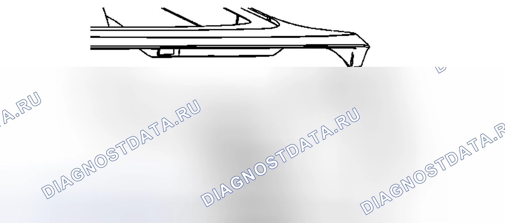 Рис. 7: Замена эмблемы / шильдика дверь багажника (вольт). Chevrolet Volt I