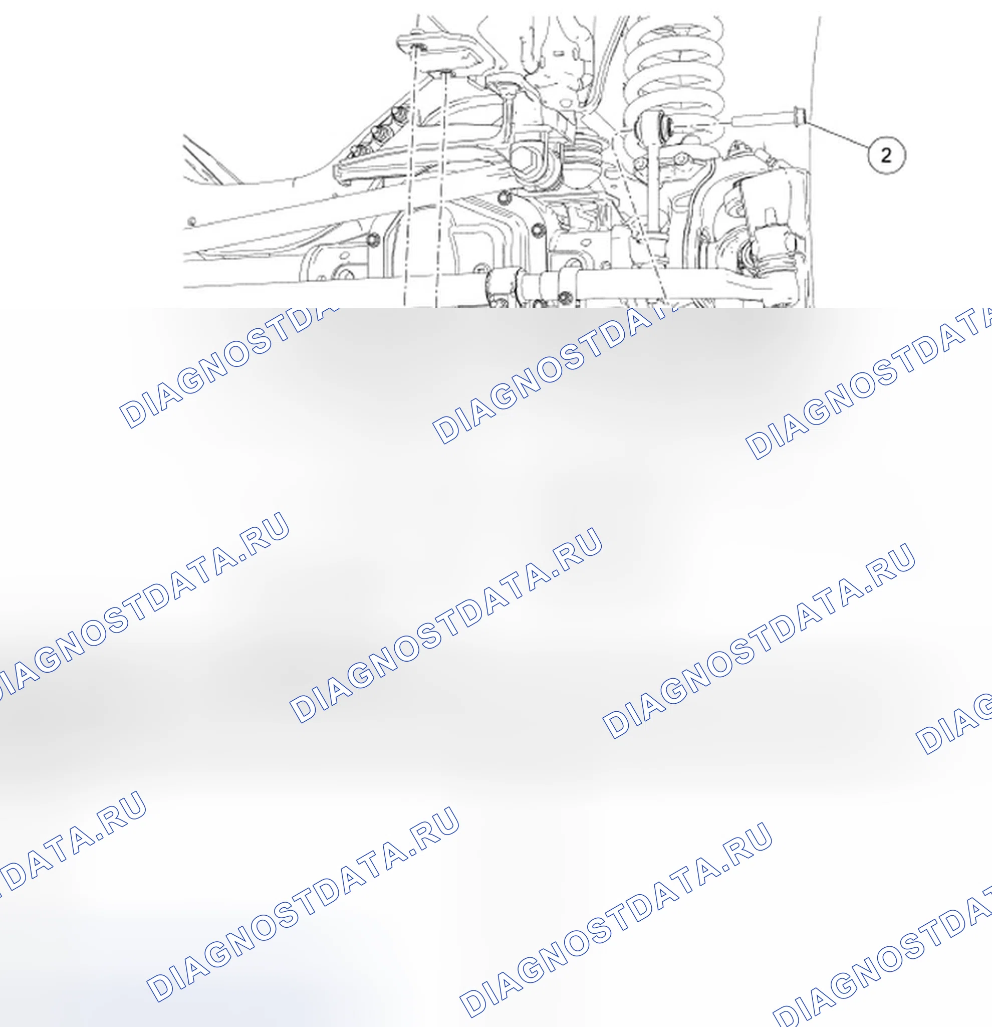 Рис. 21: Планка стабилизатора. Ford Cab & Chassis F350 Super Duty 