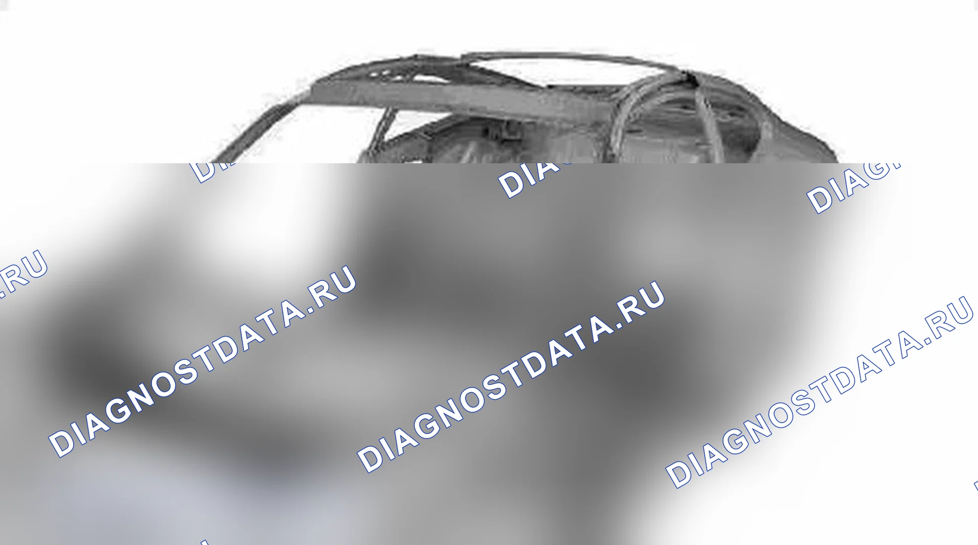 Рис. 550: Снятие рамы ветрового стекла. Porsche 911 GT3 997