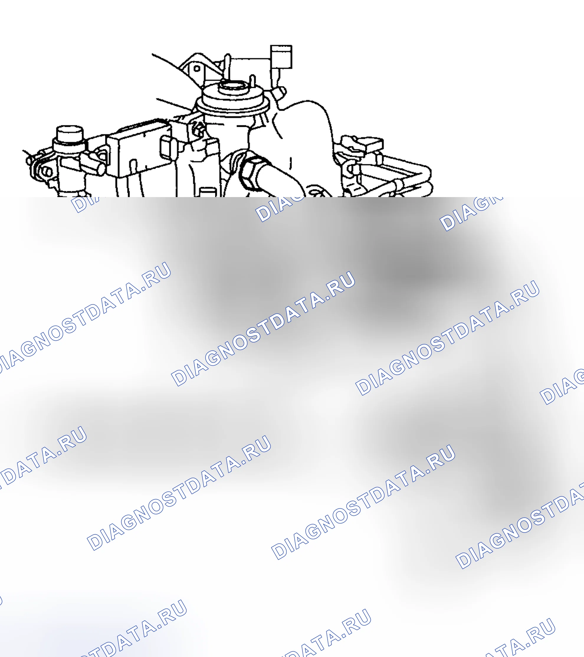 Рис. 186: Демонтаж и монтаж (5.4L Expedition и F150). Ford Pickup F250 Super Duty I