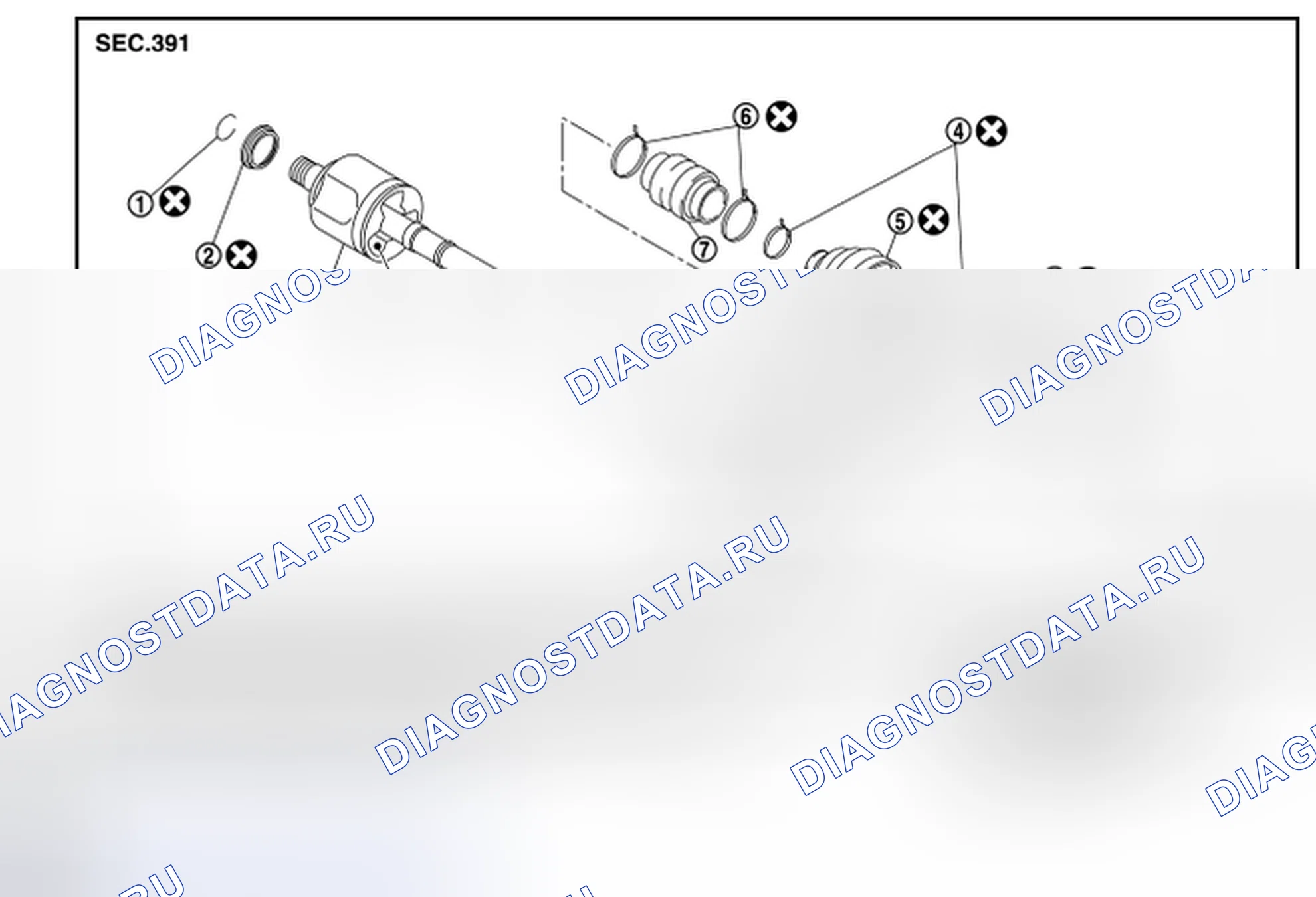 Рис. 6: ЛЕВАЯ СТОРОНА. Nissan Juke I