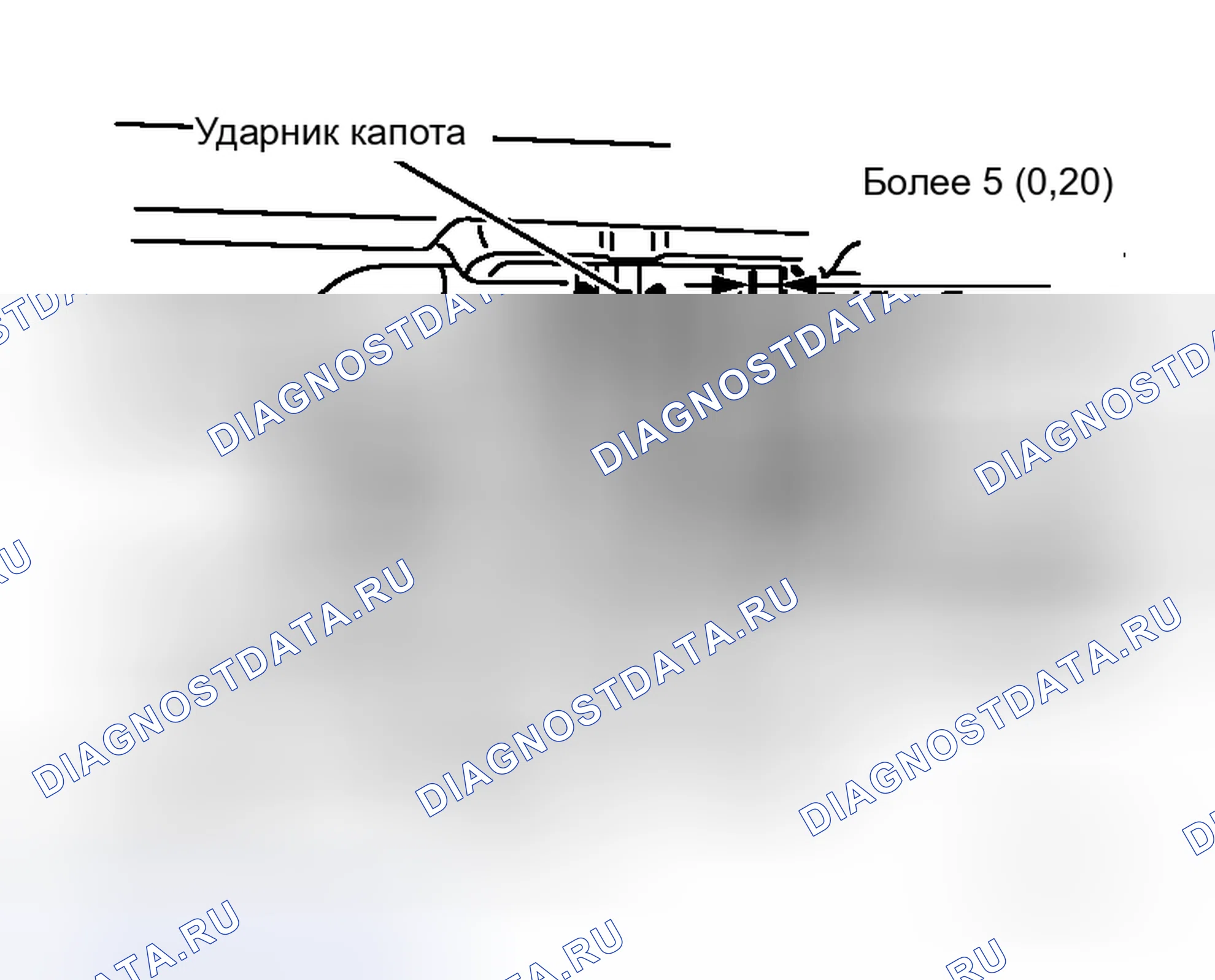 Рис. 32: РЕГУЛИРОВКА ЗАМКА КАПОТА. Honda N-WGN I