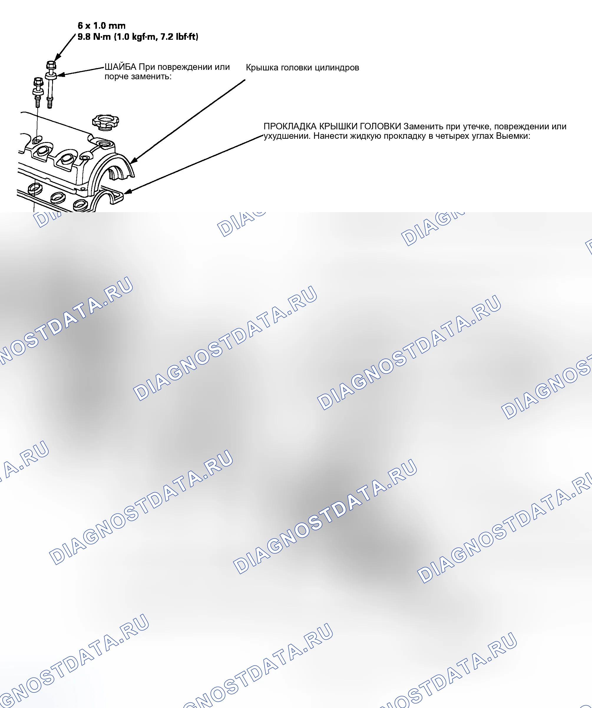 Рис. 194: Иллюстрированный индекс. Honda Civic GA
