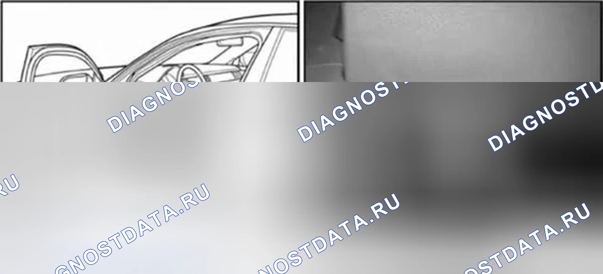 Рис. 1: ГРАФИКИ РАСПОЛОЖЕНИЯ КОМПОНЕНТОВ. Audi A8 D3 рестайлинг 2