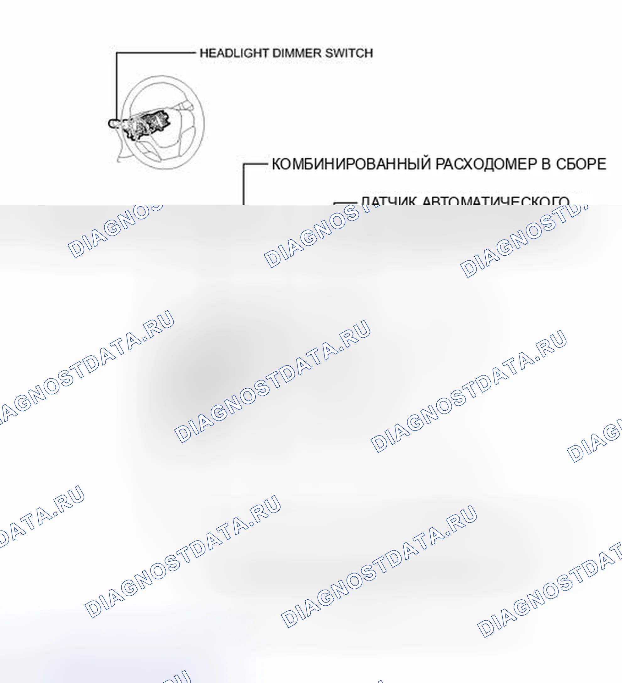 Рис. 220: ИЛЛЮСТРАЦИЯ. Toyota Avalon XX40