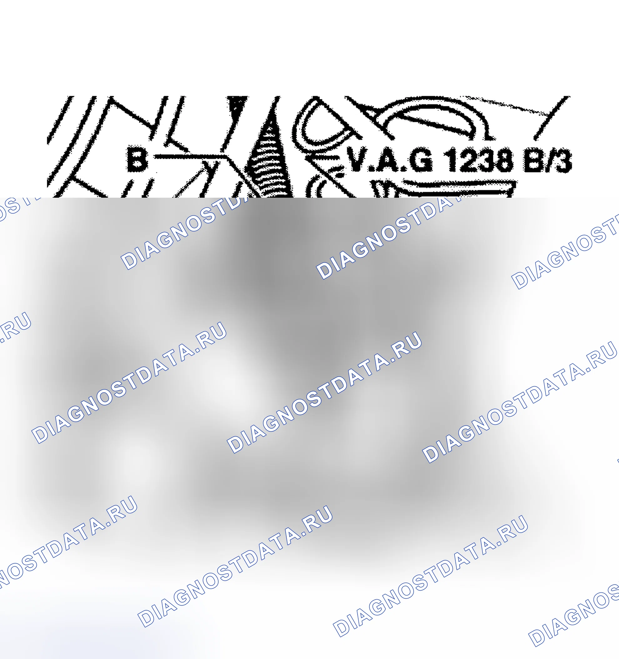 Рис. 64: КРОВОТЕЧЕНИЕ. Volkswagen Golf Mk4