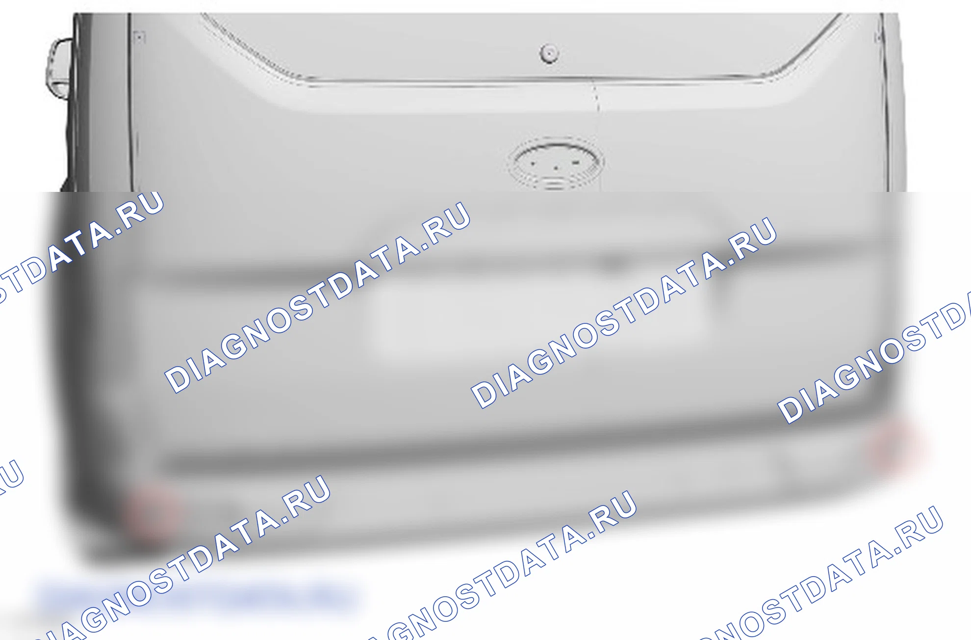 Как снять и установить задний датчик системы помощи при парковке. Ford Transit Connect II
