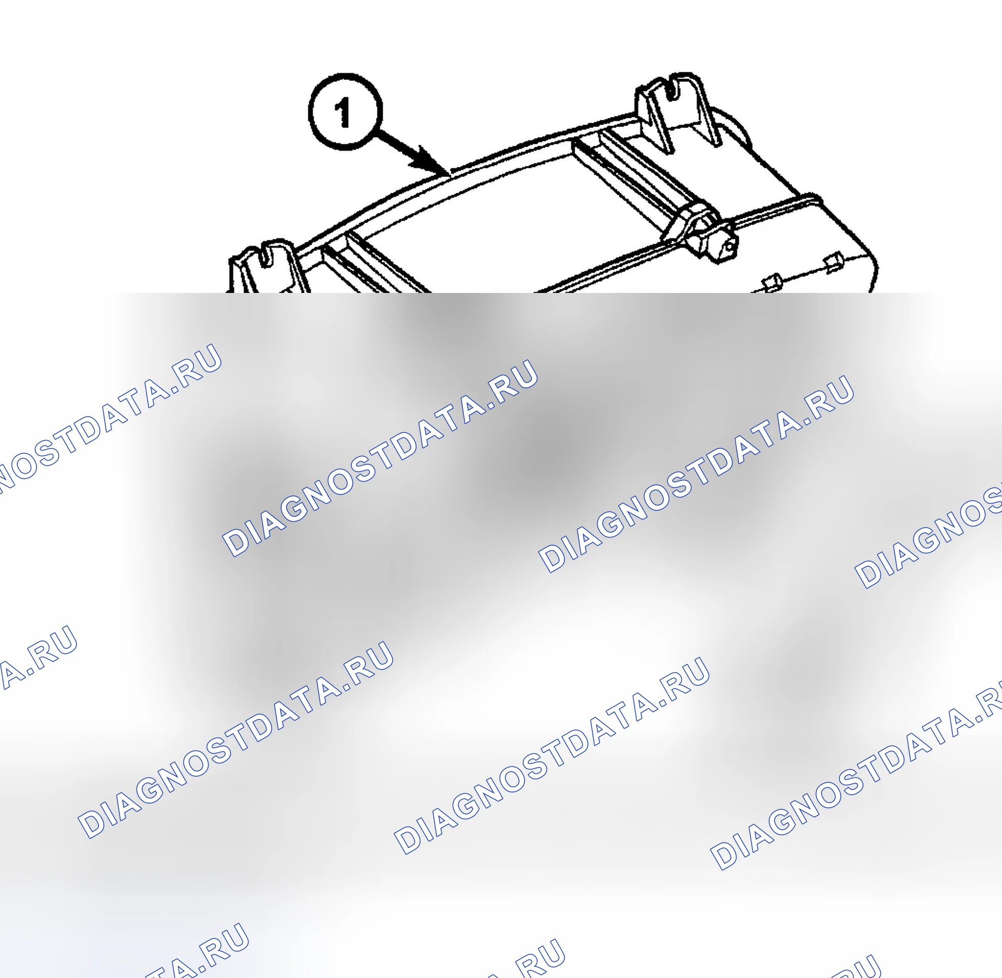 Рис. 3: ДЕМОНТАЖ. Dodge Pickup R1500 