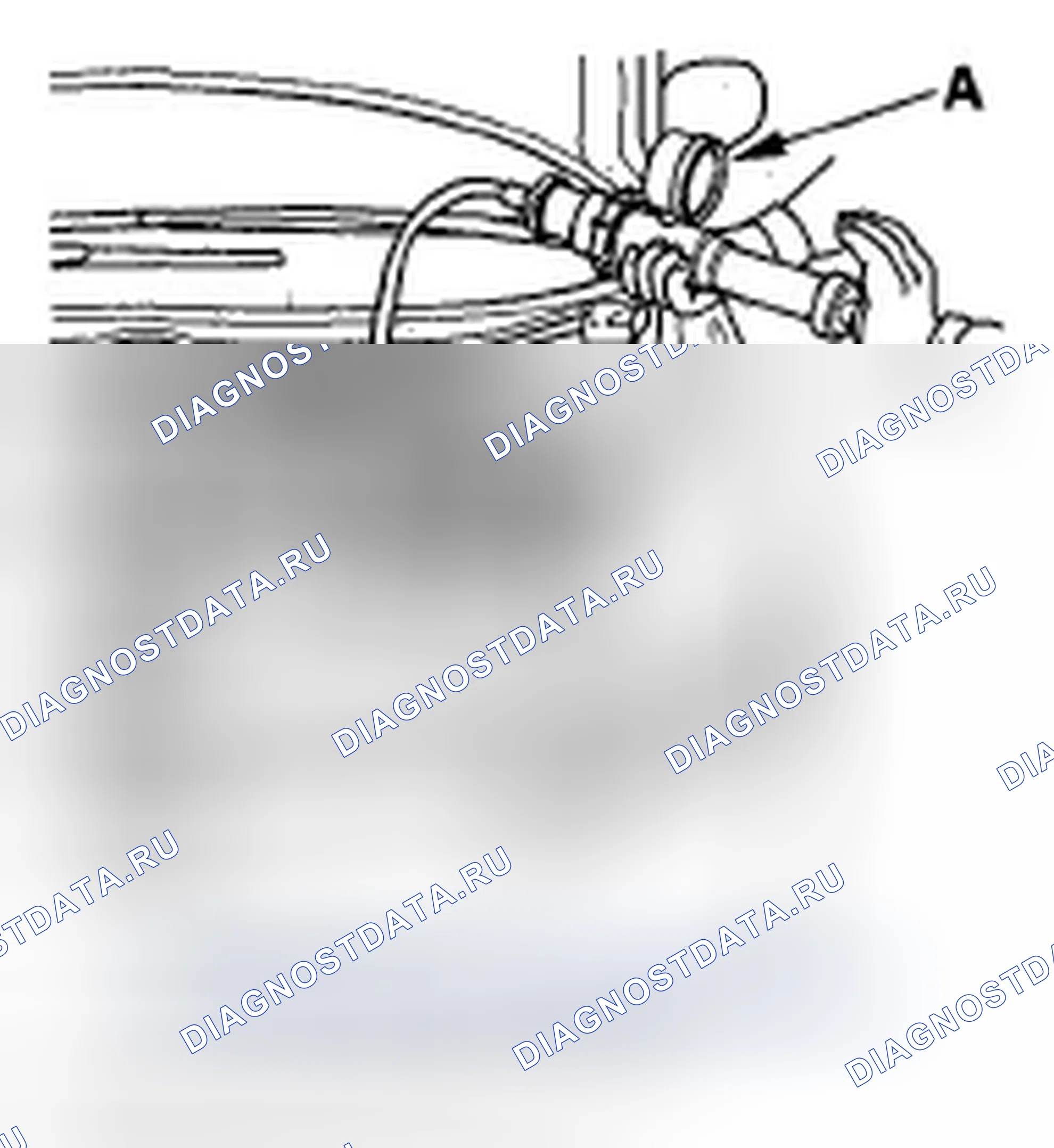 Рис. 113: Испытание радиатора. Honda Civic VIII