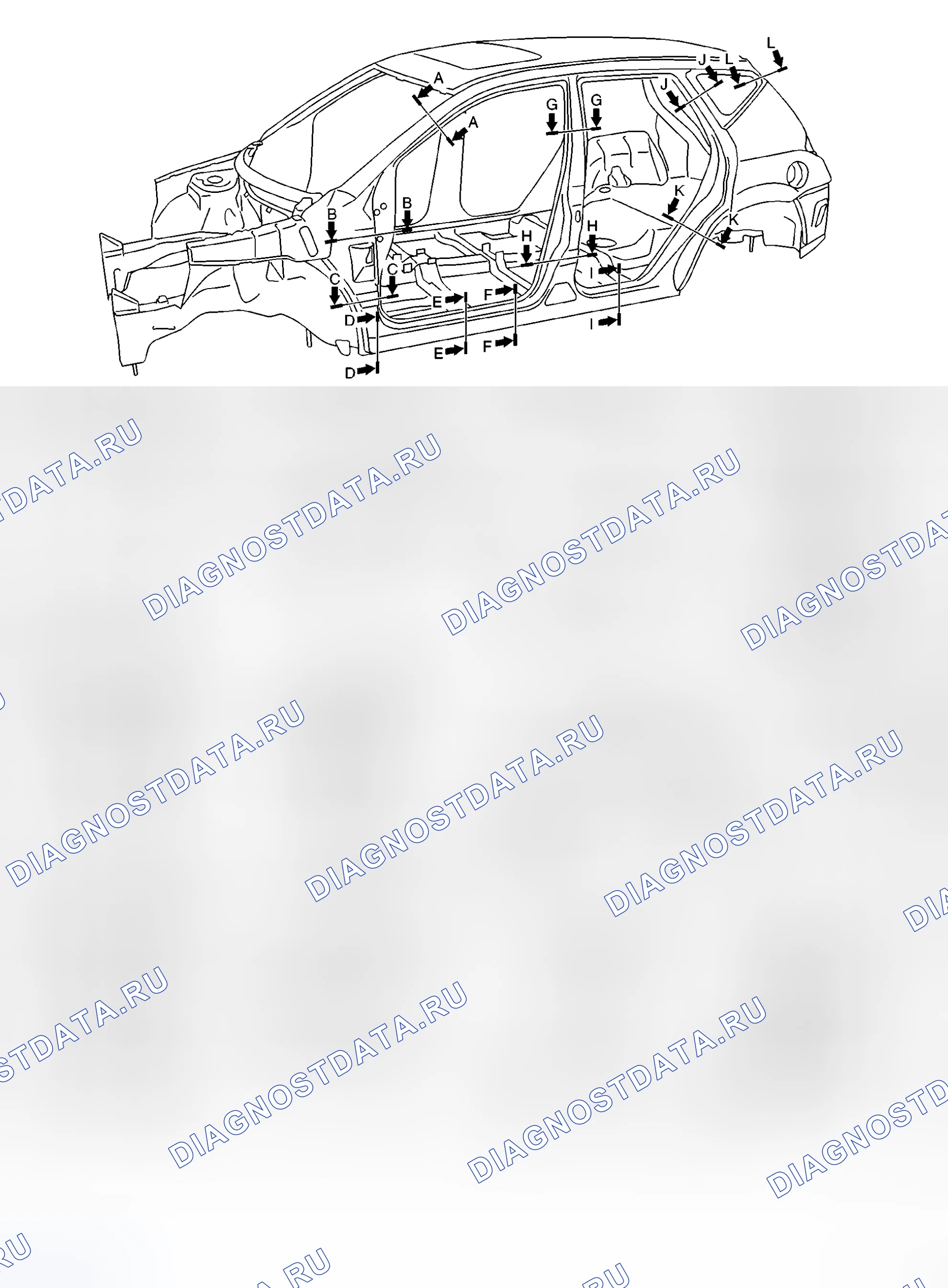 Рис. 14: КОНСТРУКЦИЯ КУЗОВА. Honda Integra I