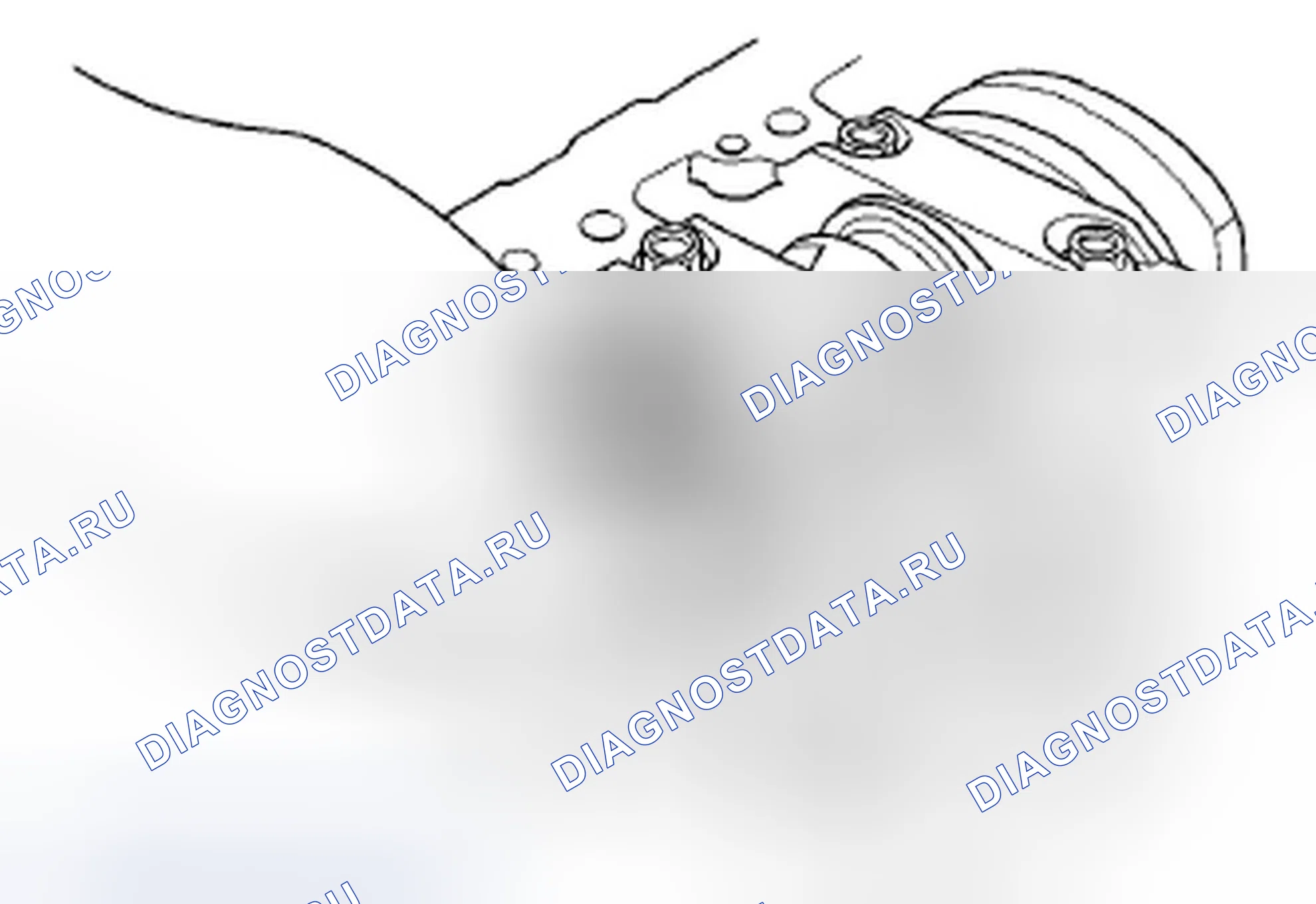 Рис. 656: Проверка зазора шатунного подшипника. Acura TSX II