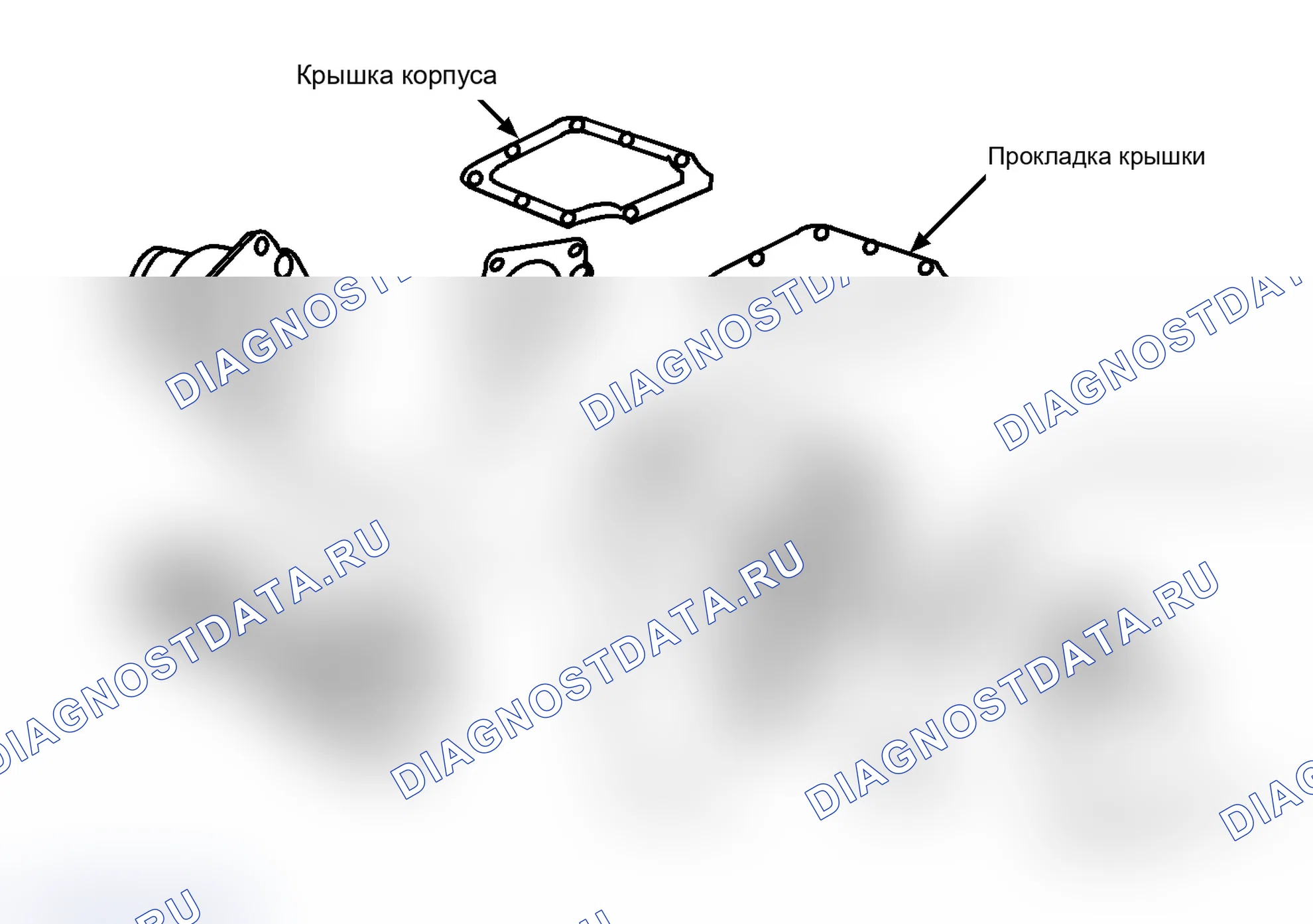 Рис. 42: РАЗБОРКА КОРОБКИ ПЕРЕДАЧ. Ford Cab & Chassis Ranger 
