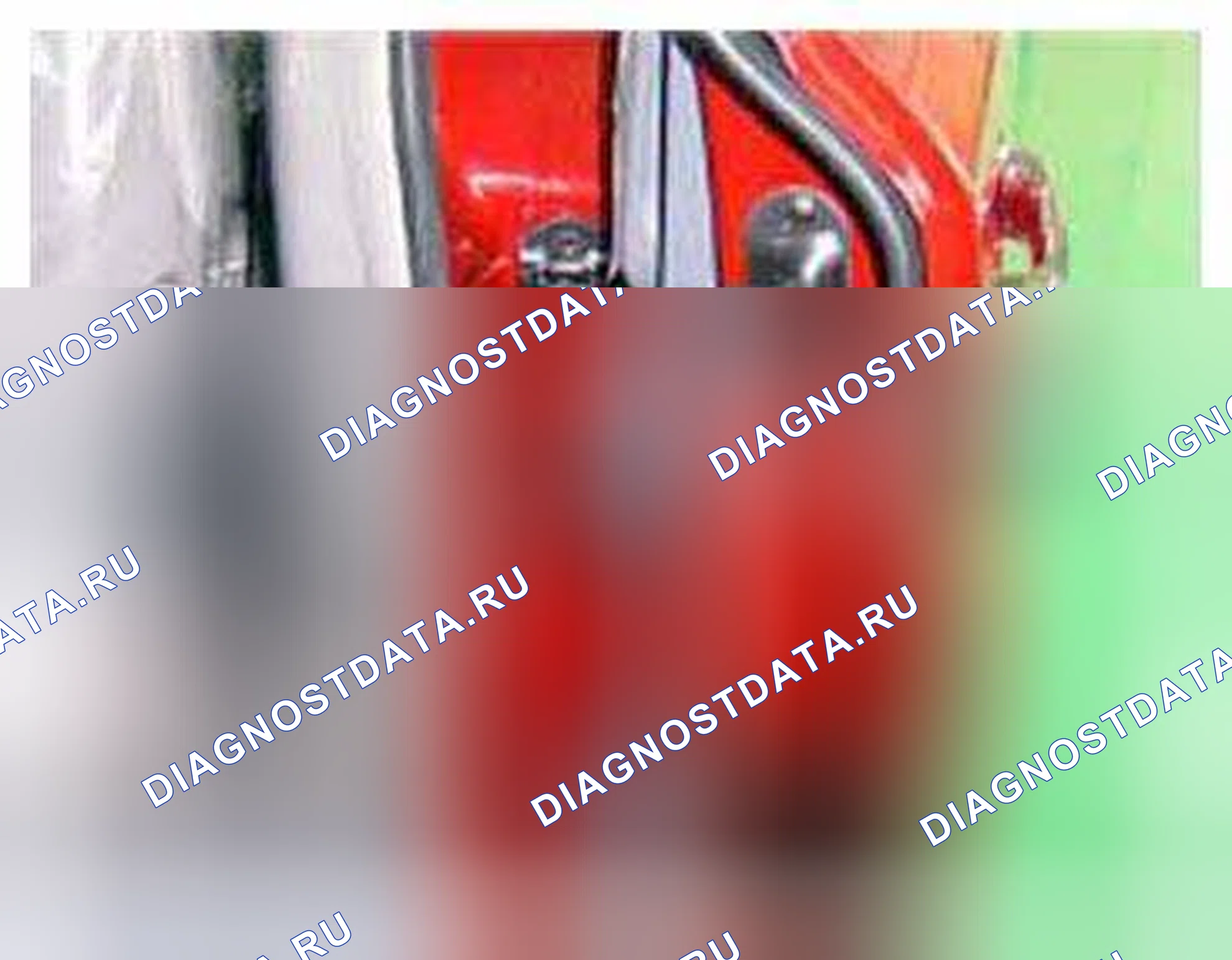 Рис. 362: Расположение компонентов. Kia Sedona II рестайлинг