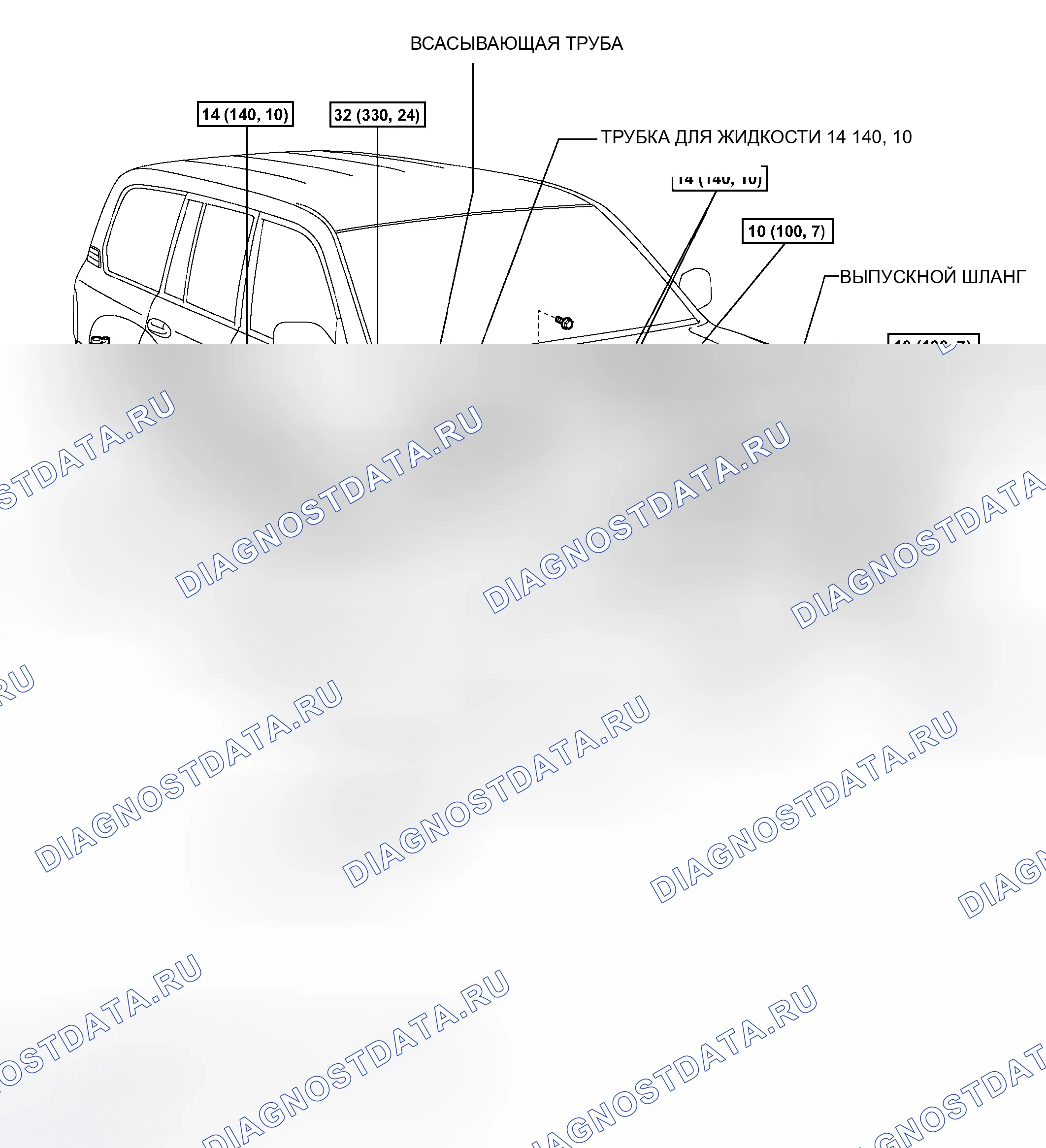 Рис. 78: КОМПОНЕНТЫ. Toyota Land Cruiser 100 рестайлинг 2
