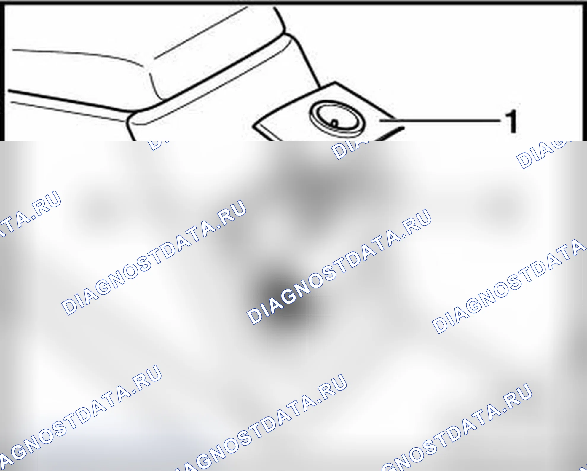 Рис. 128: ЦЕНТРАЛЬНАЯ КОНСОЛЬ ЗАДНЯЯ ПЕПЕЛЬНИЦА ОТ 05.03 И КАБРИОЛЕТ. Volkswagen New Beetle A4 рестайлинг