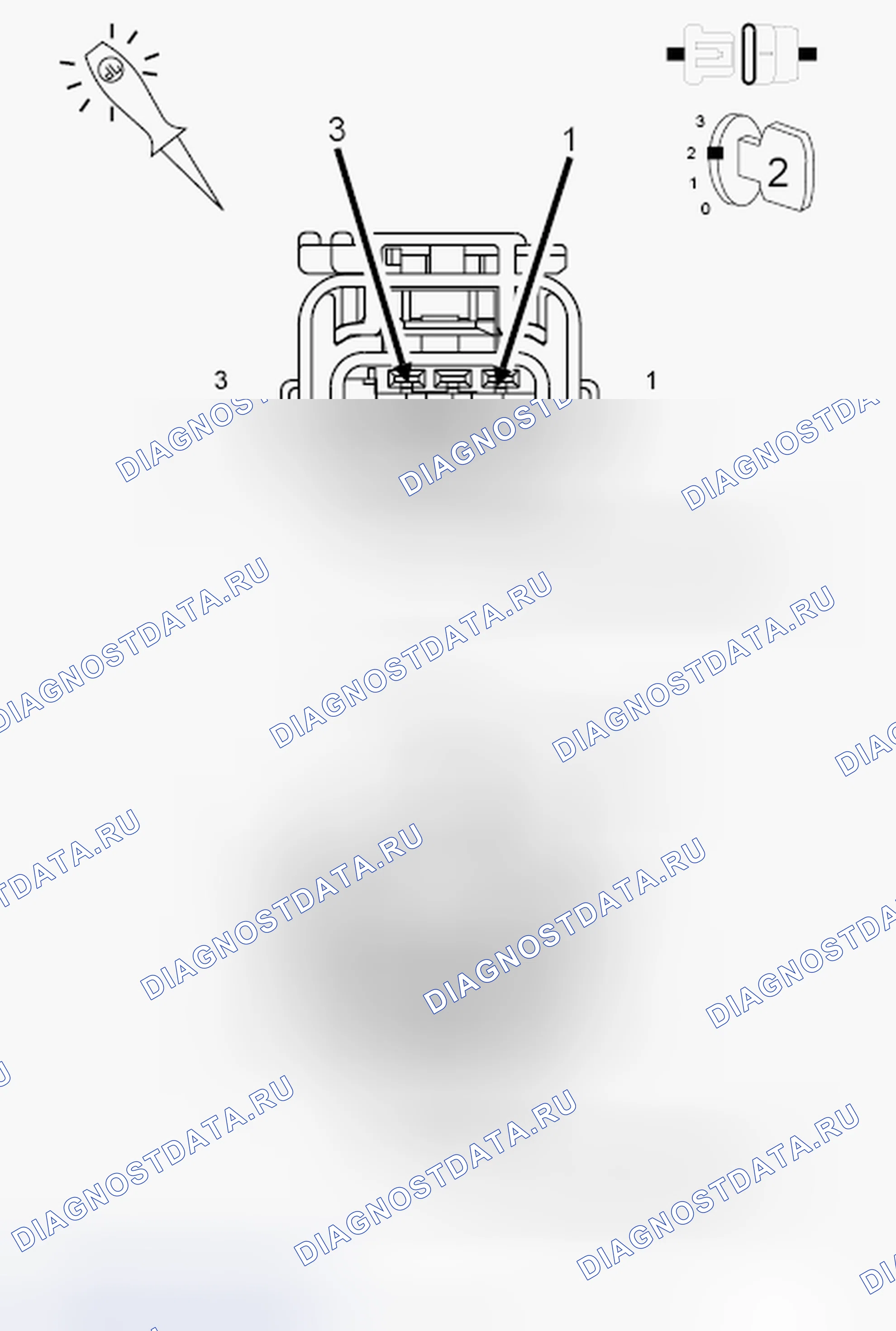 Рис. 317: ДИАГНОСТИЧЕСКИЙ ТЕСТ. Dodge Grand Caravan V