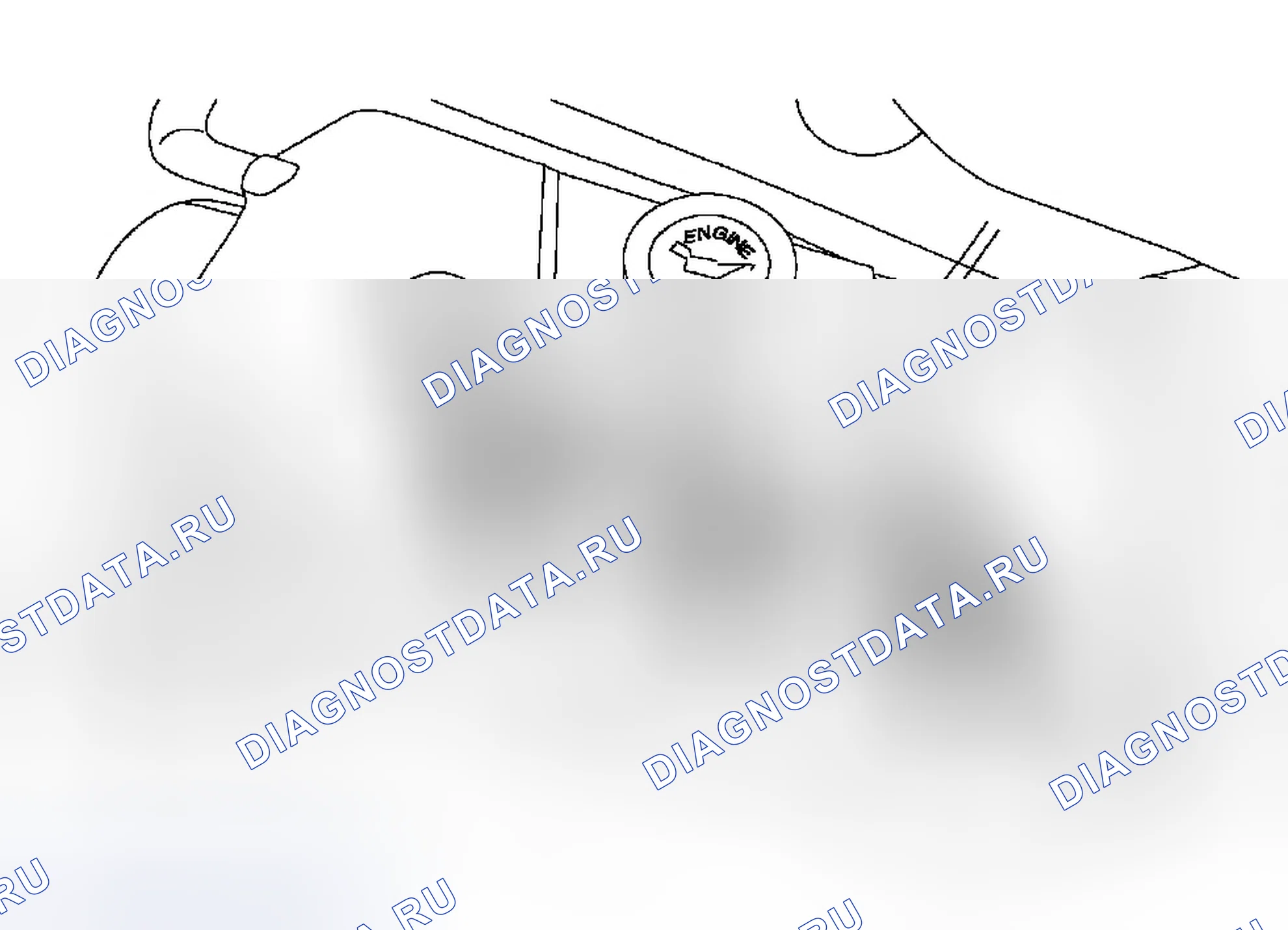 Рис. 726: Демонтаж. Ford Focus I рестайлинг