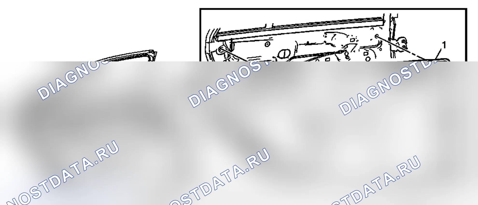 Рис. 25: Замена дефлектора воды задней боковой двери. Pontiac G6 I final