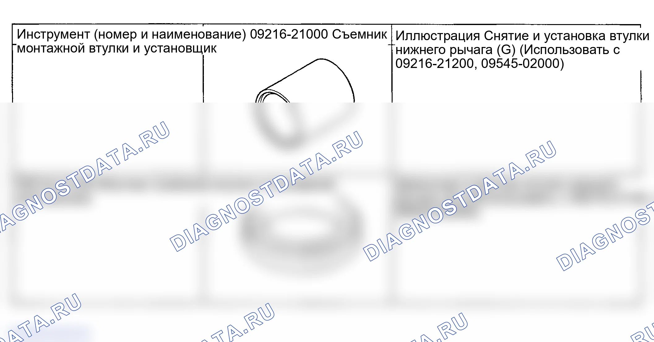 Рис. 77: СПЕЦИАЛЬНЫЕ ИНСТРУМЕНТЫ. Kia Spectra I рестайлинг 2